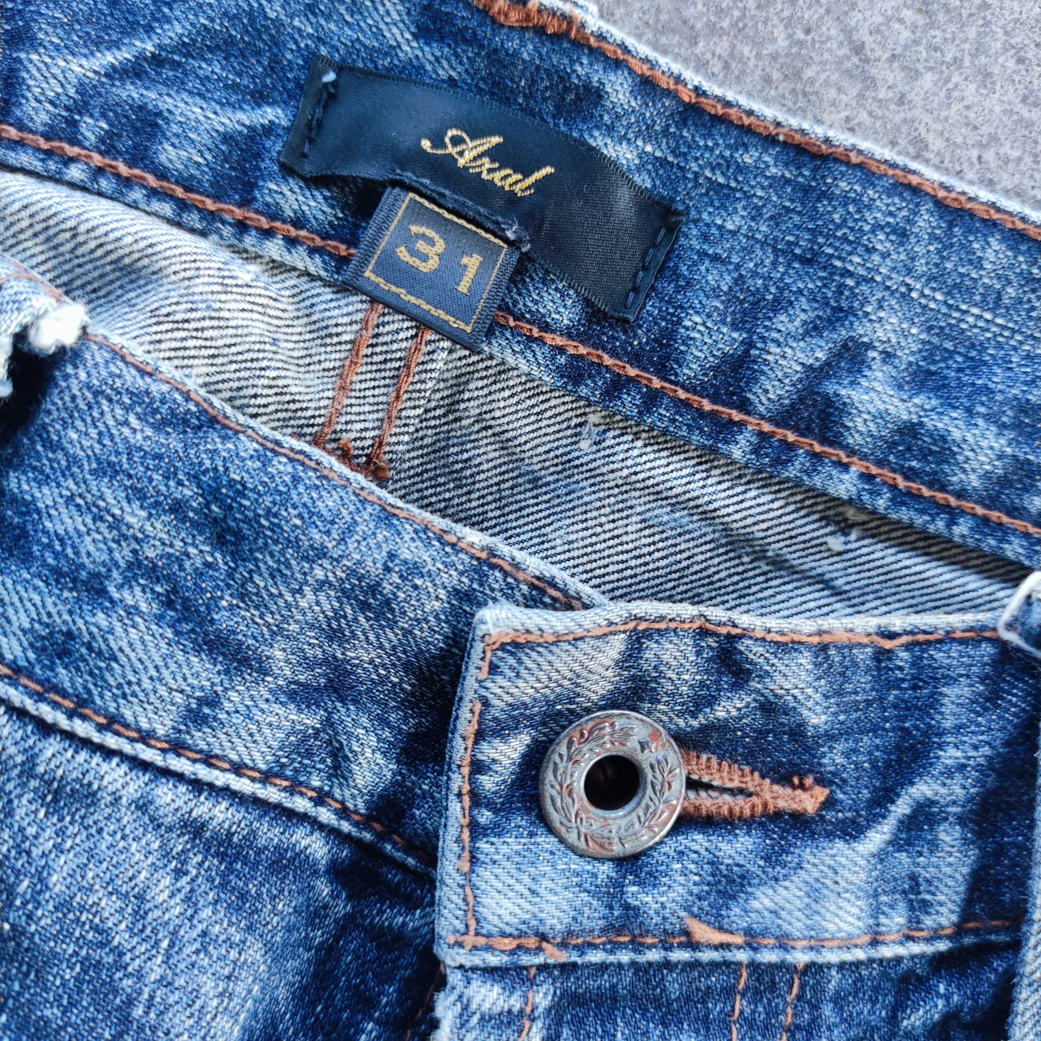 Japanese Brand Vintage Japanese Brand Jeans Distressed Faded Pants Size US 35 - 7 Thumbnail