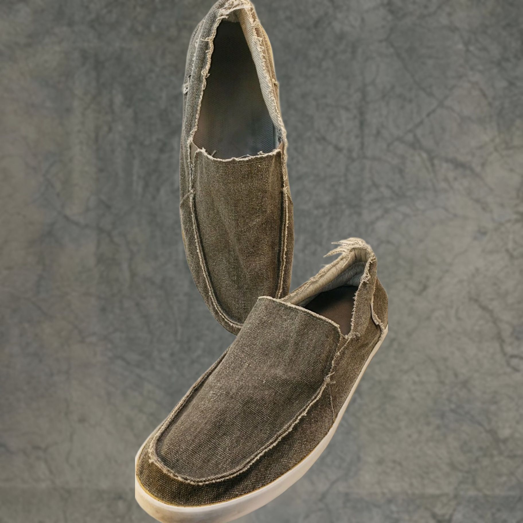 Vintage HAWK Men's Lifestyle Loafers Size 10.5M Gray Casual Slip-on Size US 11 / EU 44 - 1 Thumbnail