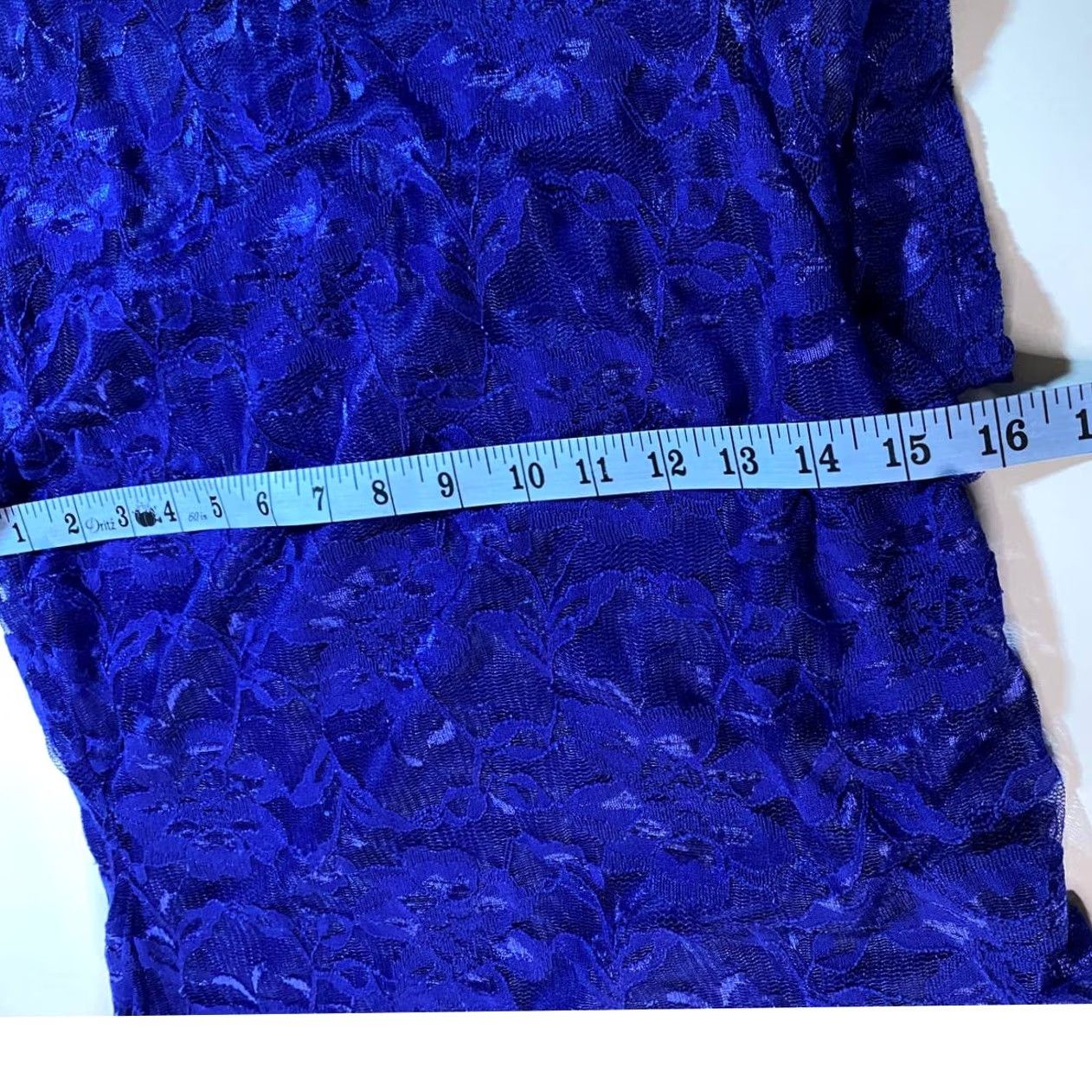 Isaac Mizrahi Isaac Mizrahi Top Women's M Floral Lace Blue Size M / US 6-8 / IT 42-44 - 5 Thumbnail