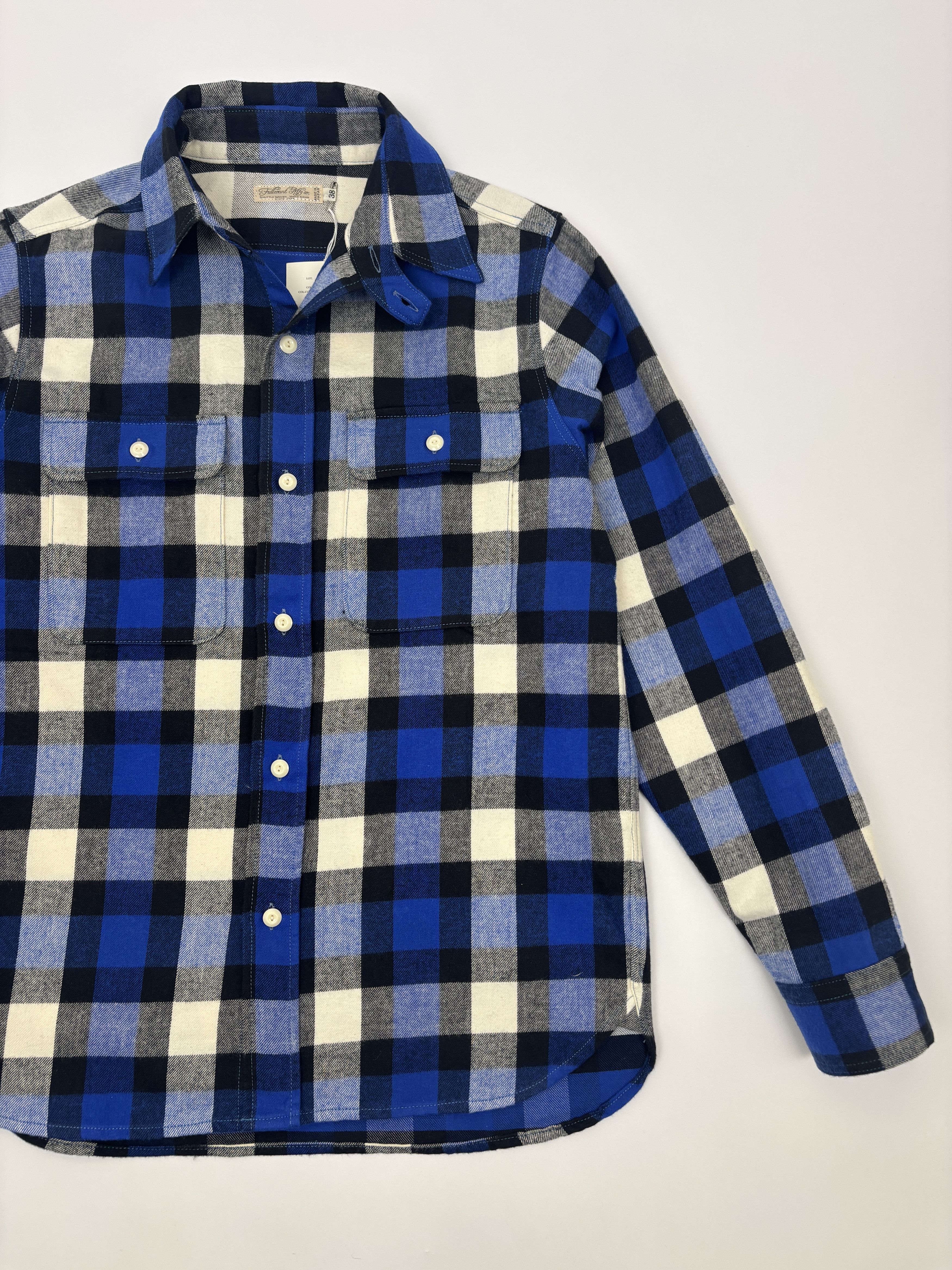 Full Count & Co. Fullcount Flannel Work Shirt Size US S / EU 44-46 / 1 - 1 Thumbnail