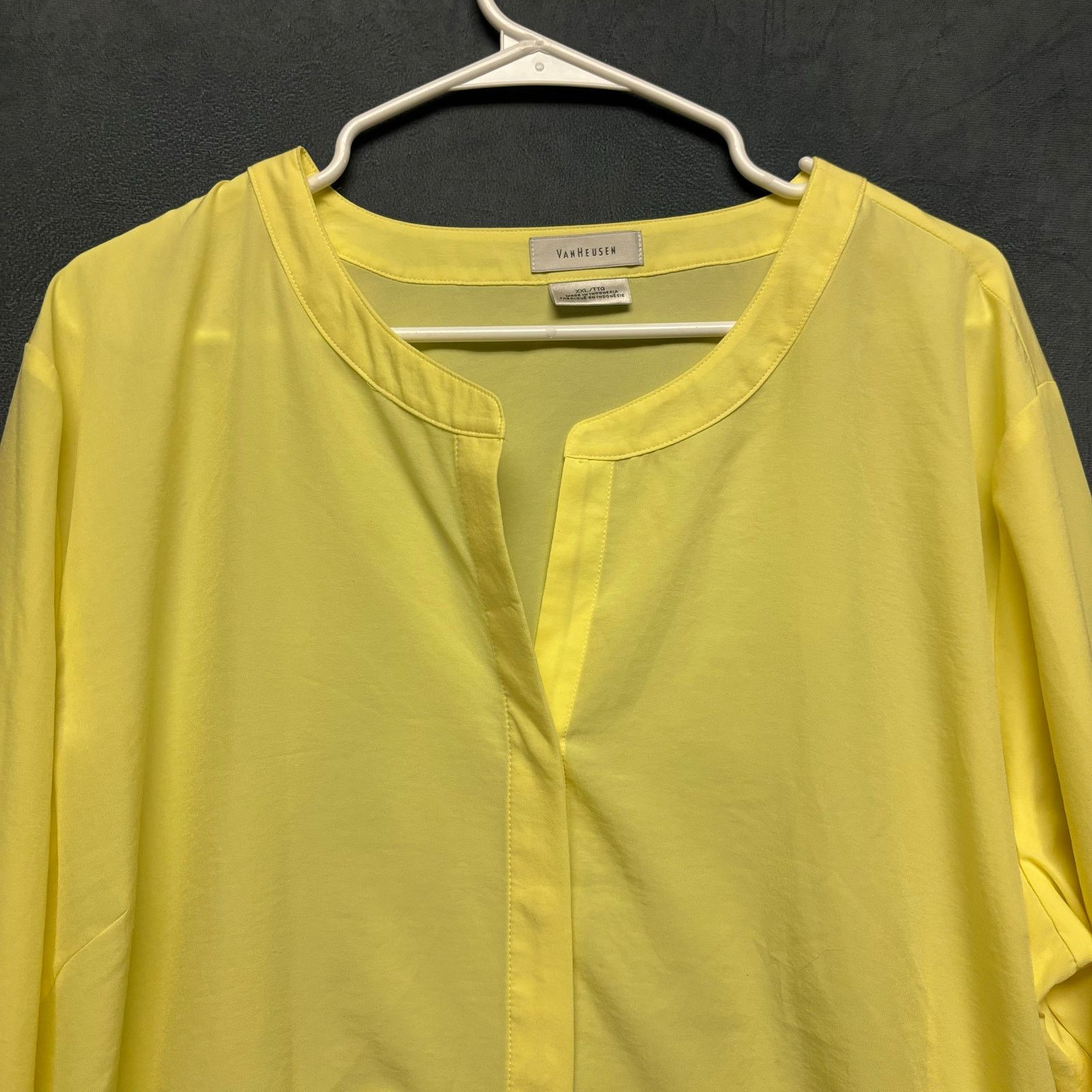 Van Heusen Van Heusen Lightweight Blouse Plus Size Women XXL Light Aery Size XXL / US 16-18 / IT 52-54 - 7 Thumbnail