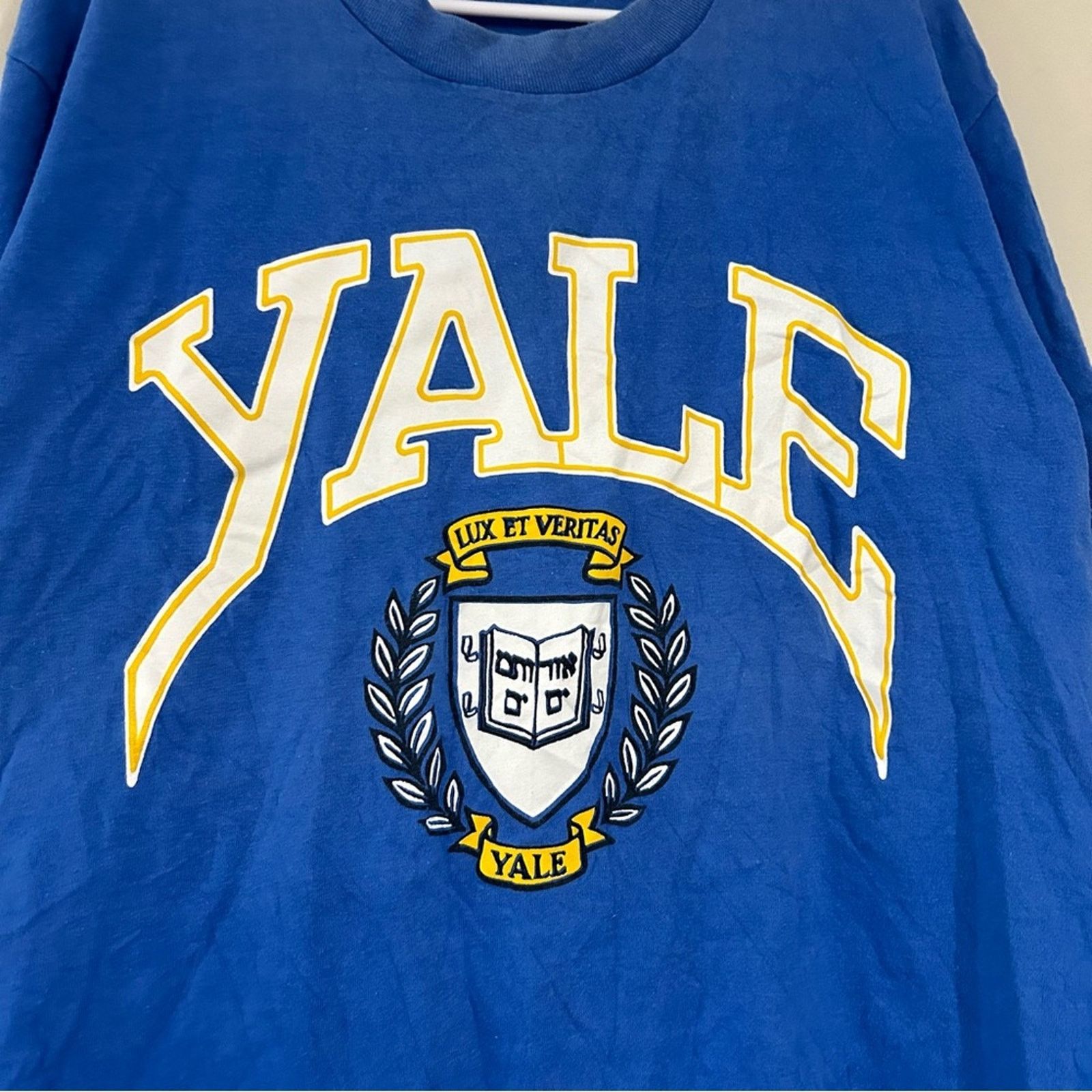 Fruit Of The Loom Vintage Yale University Shirt Size US XL / EU 56 / 4 - 2 Thumbnail