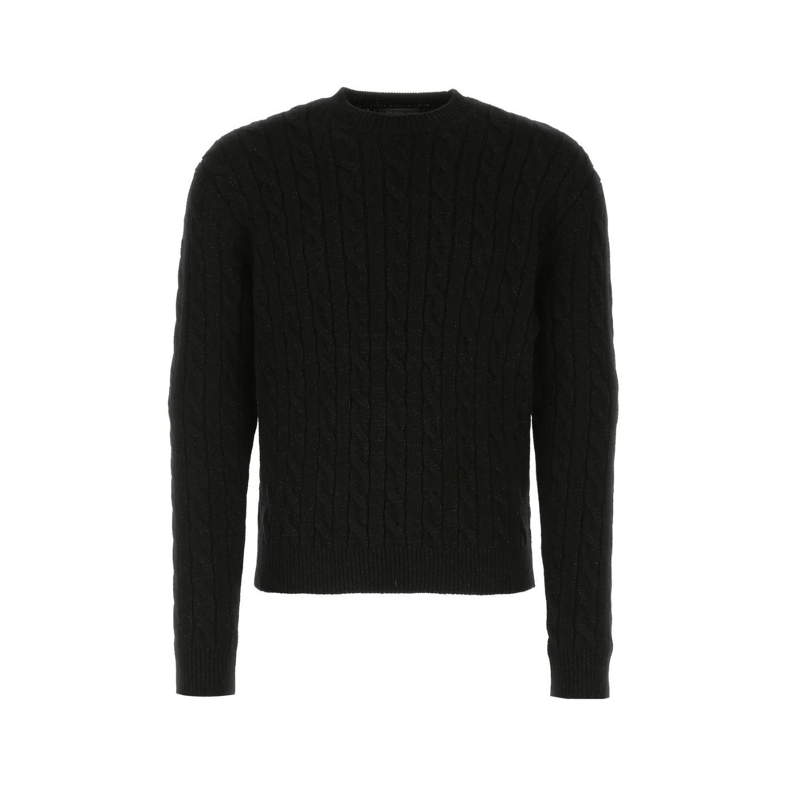 Prada PRADA Black Wool Blend Sweater New & Authentic (Men's size:5 Size US M / EU 48-50 / 2 - 1 Thumbnail