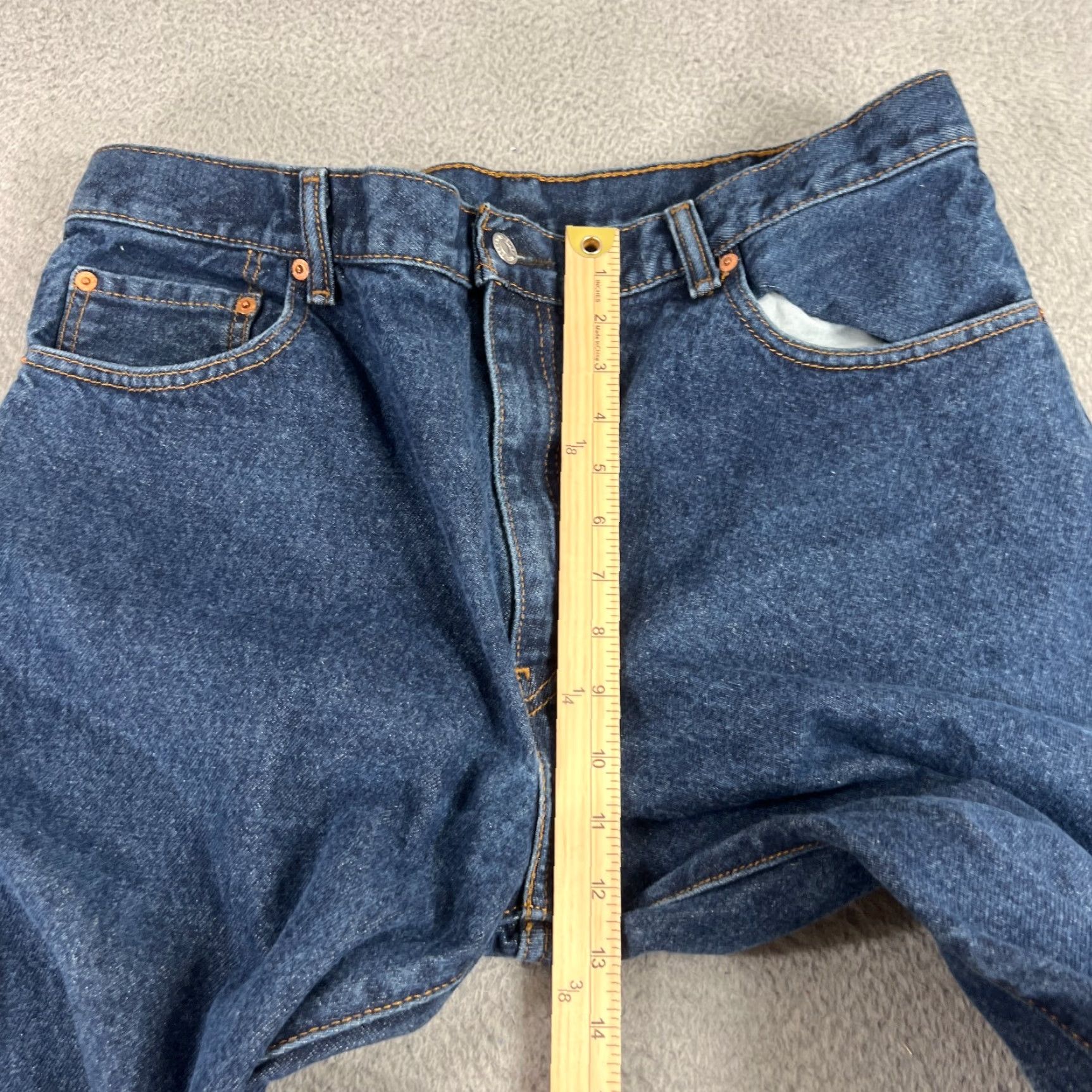 Levi's VINTAGE Levi's 517 Jeans Men 38x34 Bootcut Cotton Denim Pants Dark Wash Size US 38 / EU 54 - 4 Thumbnail
