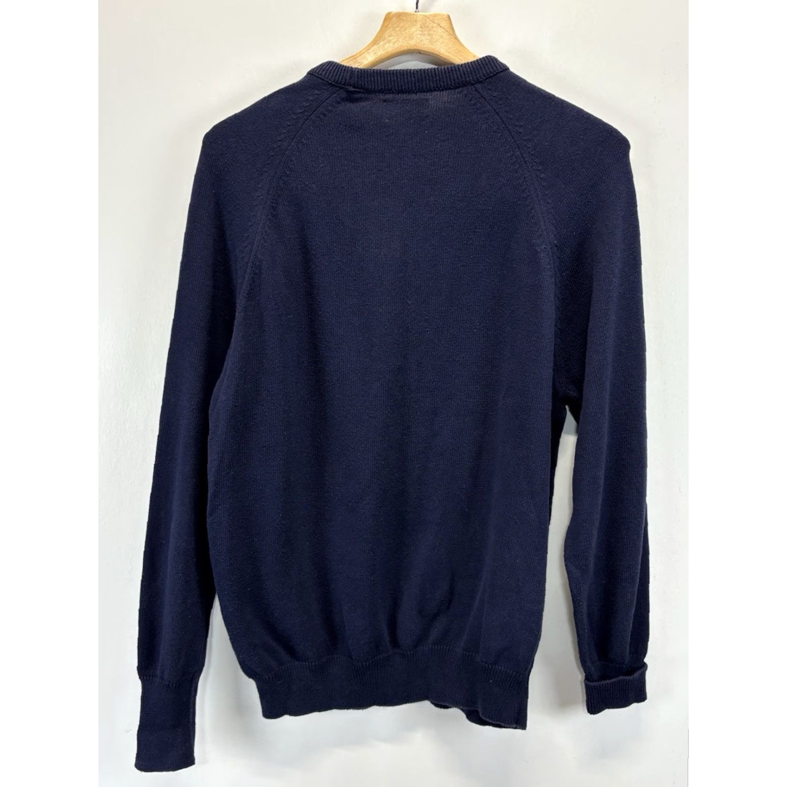 Vintage VINTAGE L.L. Bean Sweater Men XL Blue 100% Cotton Crew Neck Pullover MCC Classic 80s Outdoor Mens Size US XL / EU 56 / 4 - 3 Thumbnail