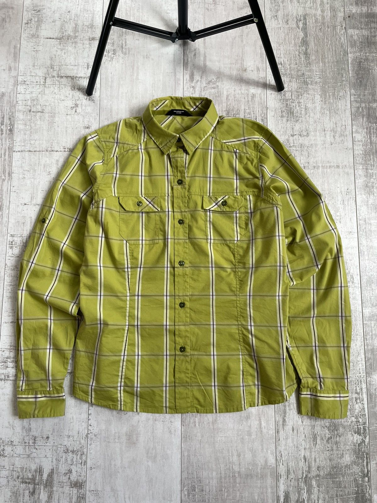 Arc'teryx Arcteryx Flannel Shirt Button Up Gorpcore Y2K RARE Size L / US 10 / IT 46 - 2 Thumbnail
