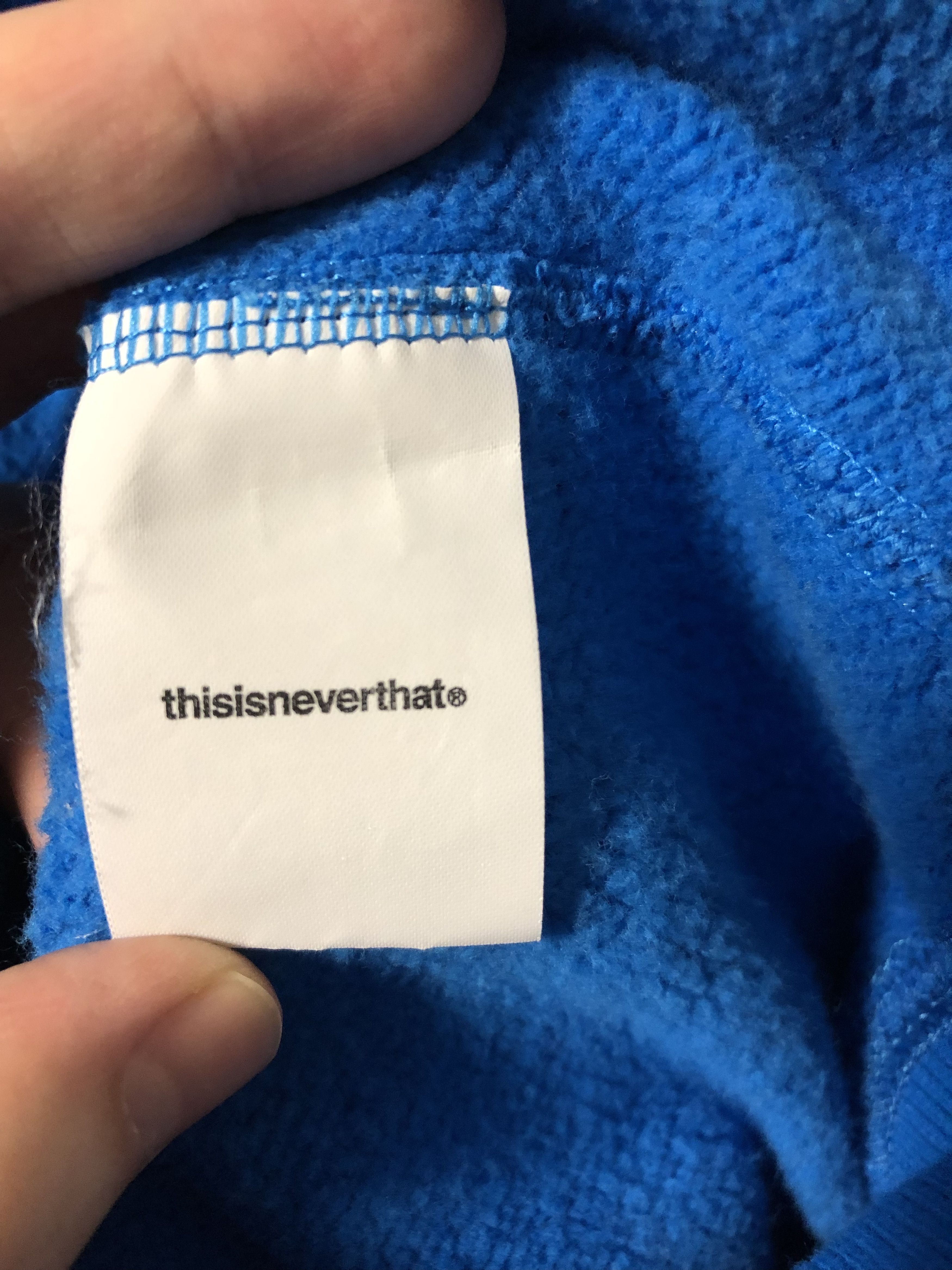 thisisneverthat FW19 WC Bus Hoodie Hooded Sweatshirt Light Blue Size US S / EU 44-46 / 1 - 6 Thumbnail