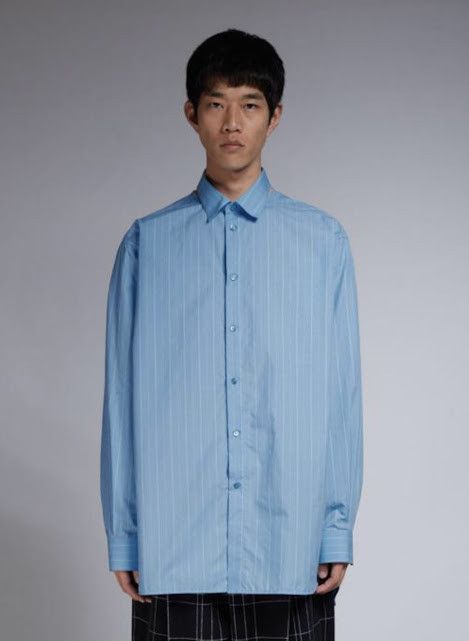 Marni o1w1db10824 Shirt in Light Blue Size US L / EU 52-54 / 3 - 1 Thumbnail
