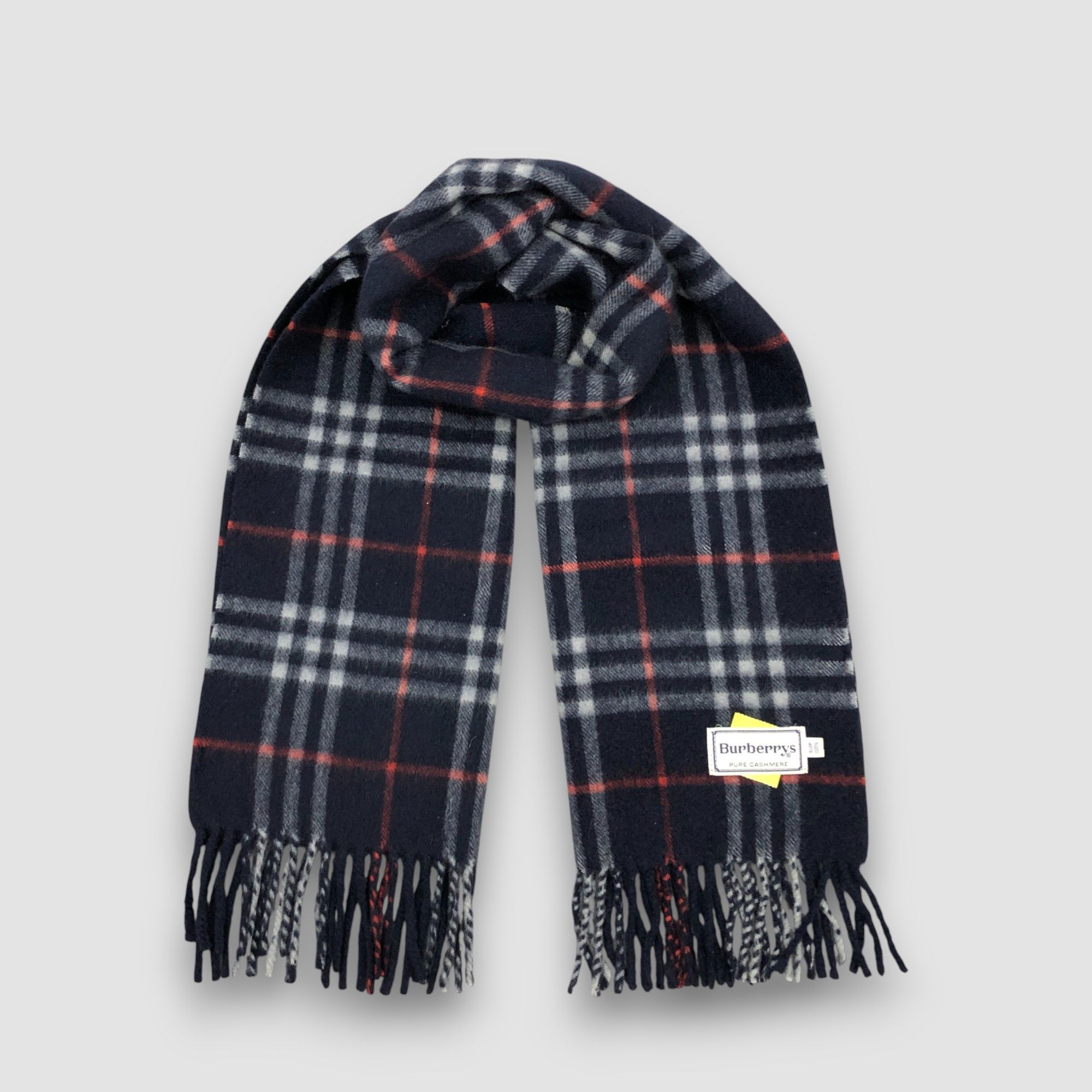 Burberry Vintage Burberry Scarf Muffler Wool Cashmere Winter Scarves Size ONE SIZE - 1 Thumbnail