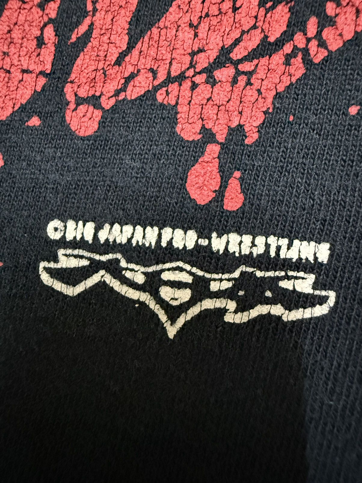 Vintage VINTAGE JUN KASAI EVIL MONKEY CRAZY’S PRO WRESLTLING TSHIRT Size US L / EU 52-54 / 3 - 5 Thumbnail
