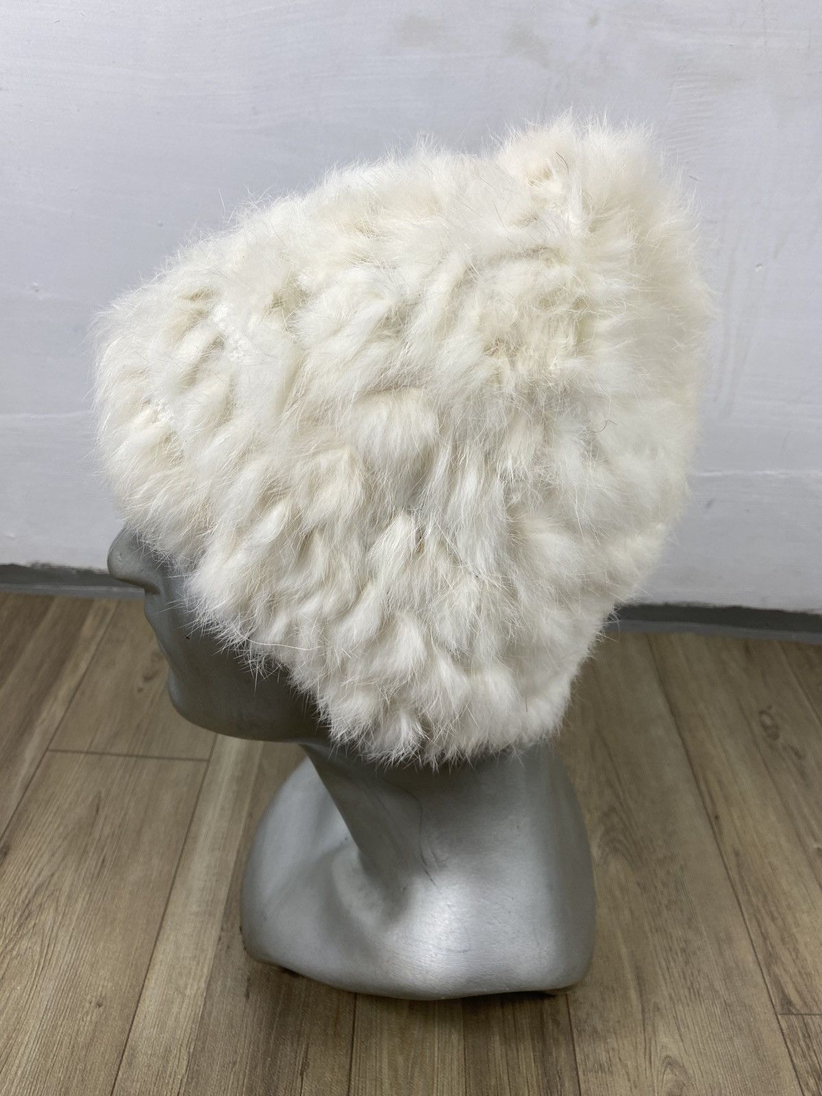 Japanese Brand Unknown Japanese Fur Beanie Hats Size ONE SIZE - 3 Thumbnail
