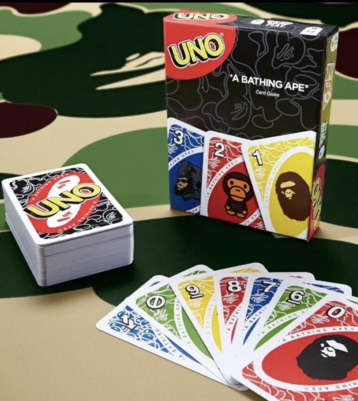 Unowned BAPE x UNO Playing Card Game - A Bathing Ape - Baby Milo Size ONE SIZE - 2 Thumbnail