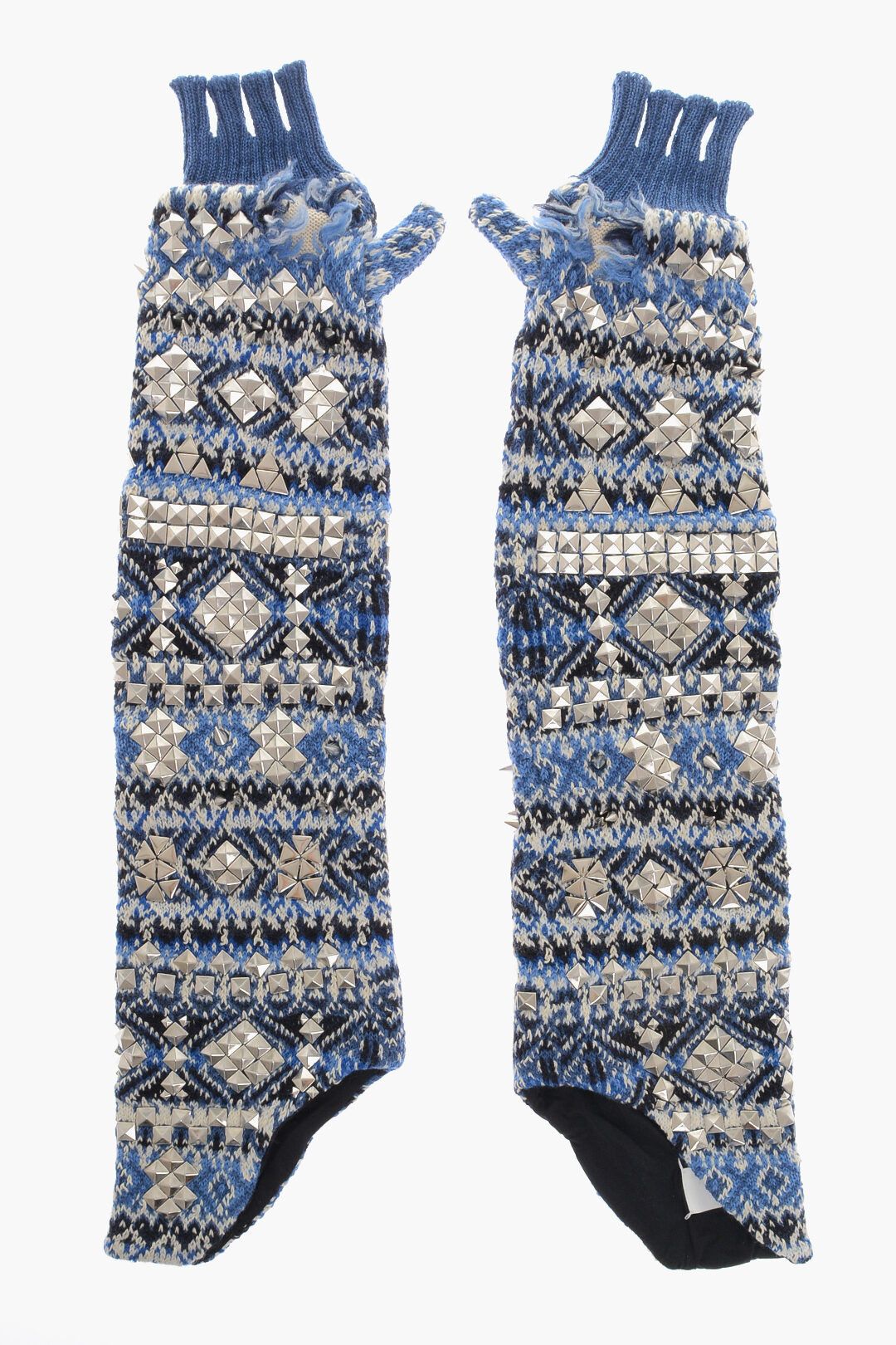 Maison Margiela og1mm1224 Size: OS / Knited Fingerless Warm Lenght Gloves Size ONE SIZE - 3 Thumbnail