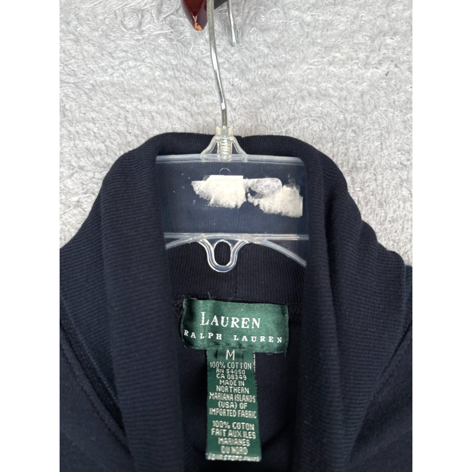 Ralph Lauren Lauren Ralph Lauren Shirt Women Medium Blue Long Sleeve Turtle Neck 100% Cotton Size M / US 6-8 / IT 42-44 - 7 Thumbnail