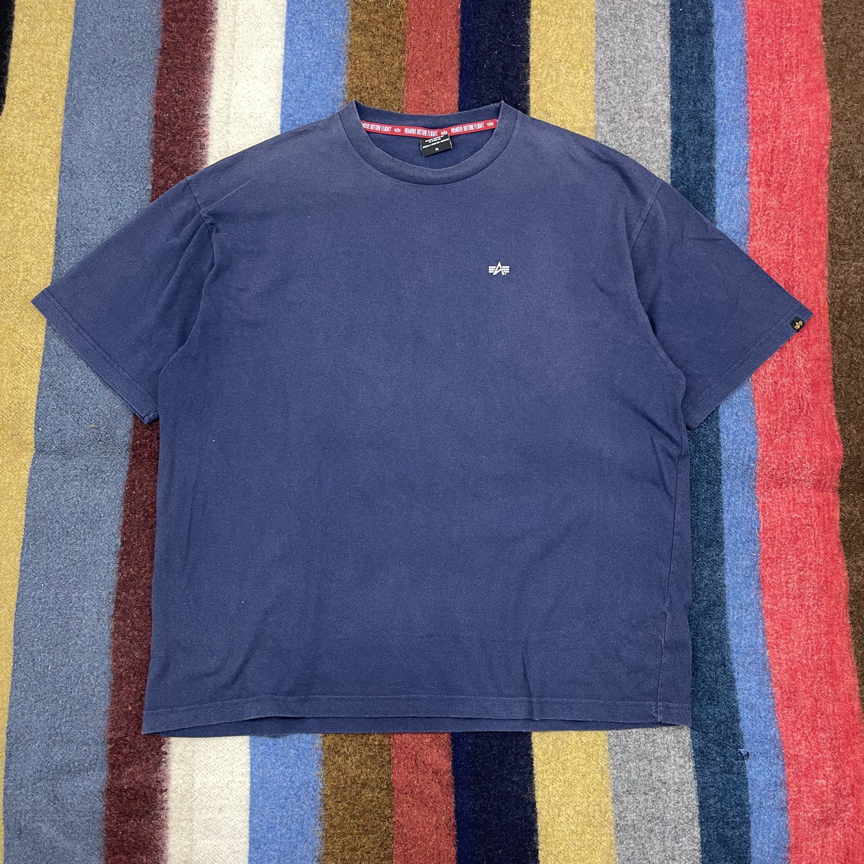 Alpha Industries ALPHA INDUSTRIES Crew Neck T Shirt #1217/AP Size US XXL / EU 58 / 5 - 3 Thumbnail
