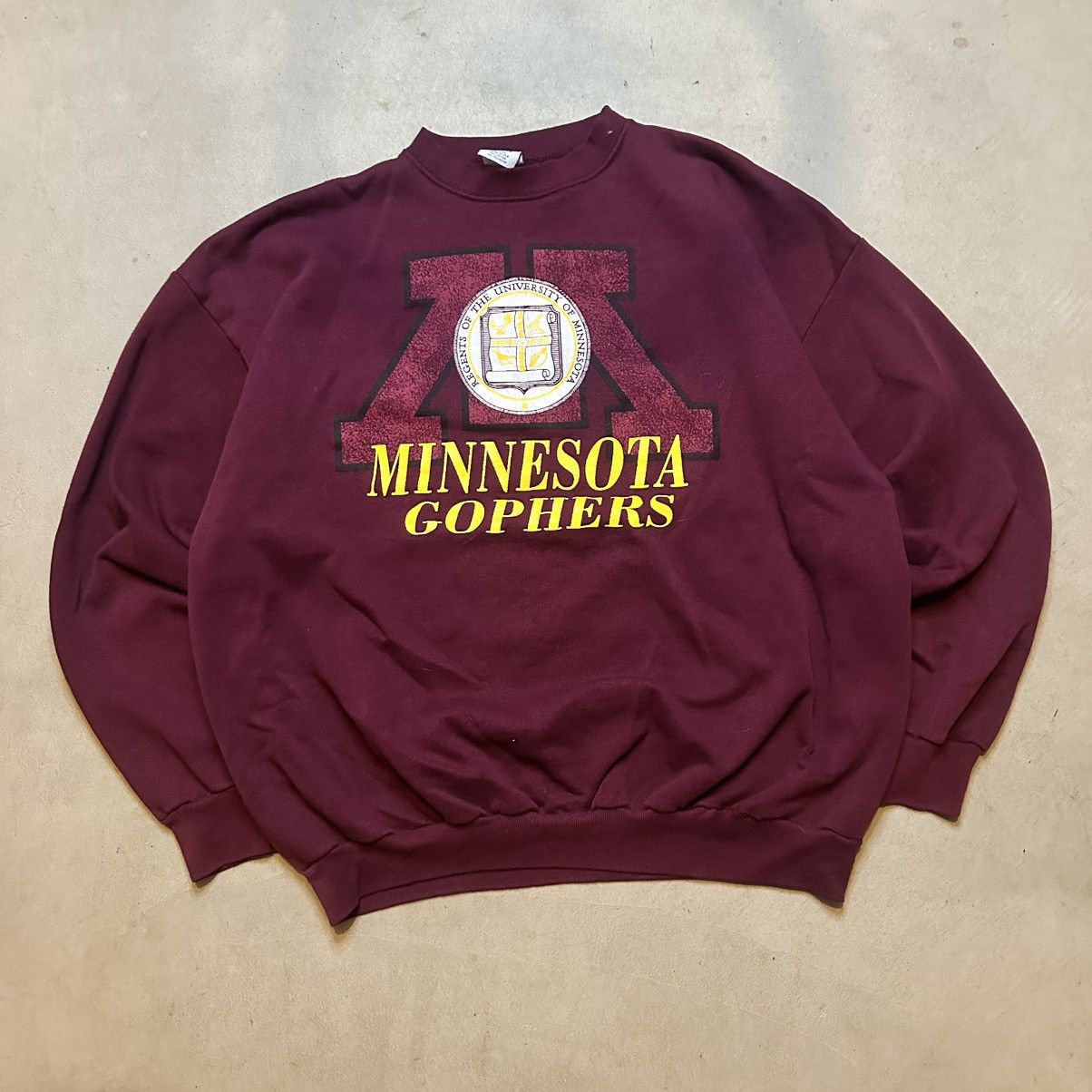 NCAA Vintage 90s University of Minnesota Gophers College Crewneck Size US XXL / EU 58 / 5 - 2 Thumbnail