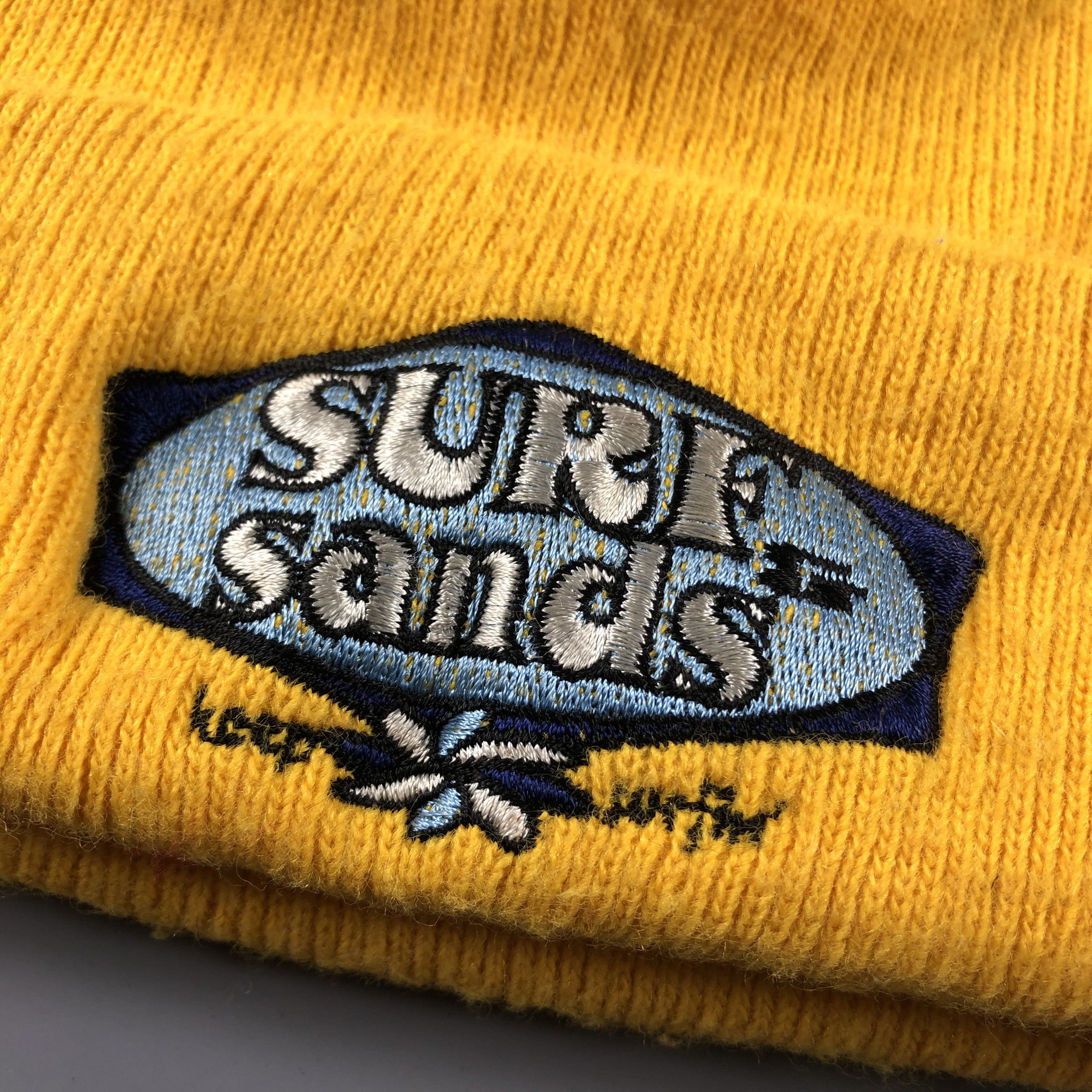 Vintage Surf Sands "Keep Surfin" Beanie Snow Hat Snow Cap -D104 Size ONE SIZE - 5 Thumbnail