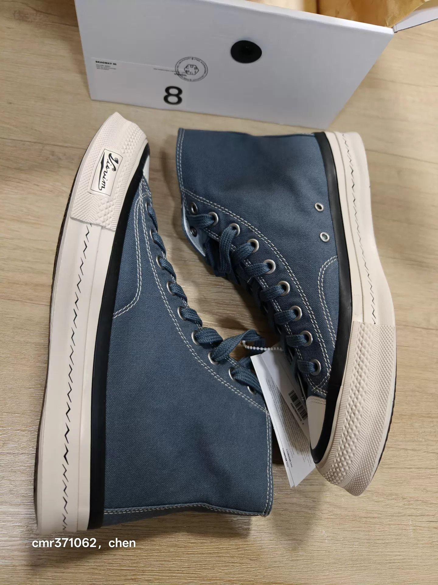 Visvim VISVIM 26SS SKAGWAY HI Grey Cotton Vibram Boots Size US 9 / EU 42 - 4 Thumbnail