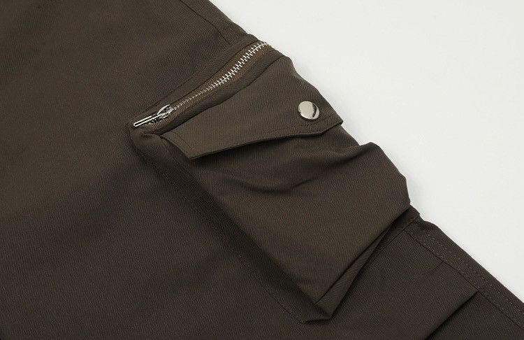 Japanese Brand × Vintage Retro punk multi-pocket pleated cargo pants Size US 32 / EU 48 - 6 Thumbnail
