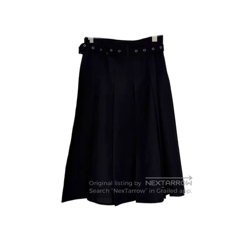 Dior Dior Black wool Mahai wool skirt Size 24" / US 00 / IT 34 - 2 Thumbnail