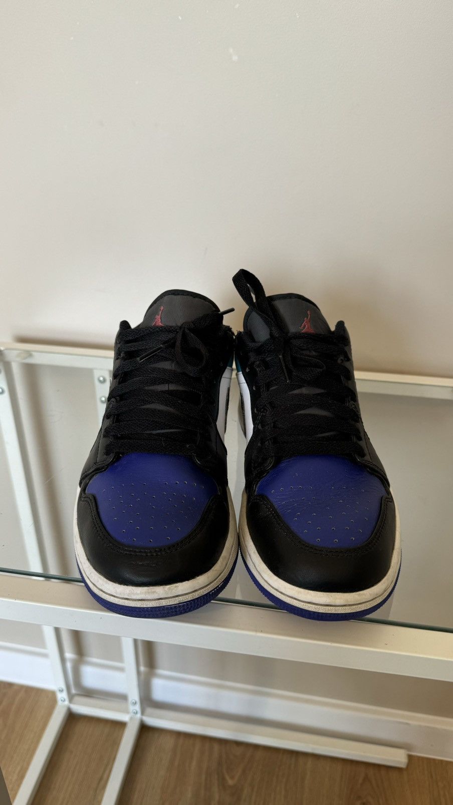 Jordan Brand × Nike Nike Air Jordan 1 Low Bright Concord 553558-154 sneakers Size US 8.5 / EU 41-42 - 2 Thumbnail