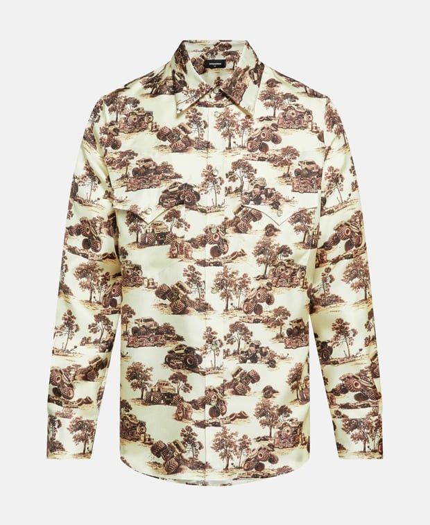 Dsquared2 Long-sleeved shirt Size 48R - 1 Preview
