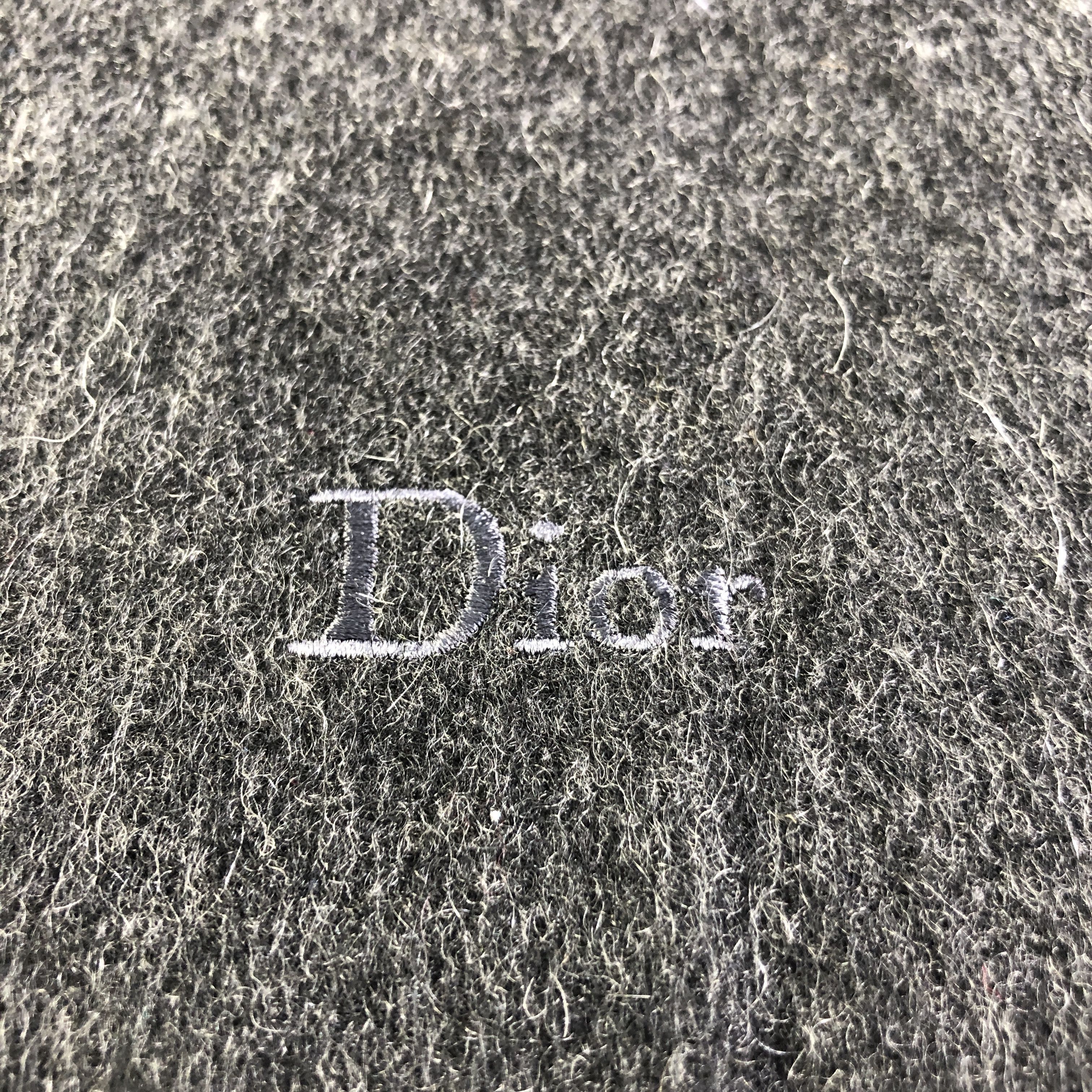 Japanese Brand Christian Dior Wool Scarf Muffler Neckwear V2654 Size ONE SIZE - 4 Thumbnail