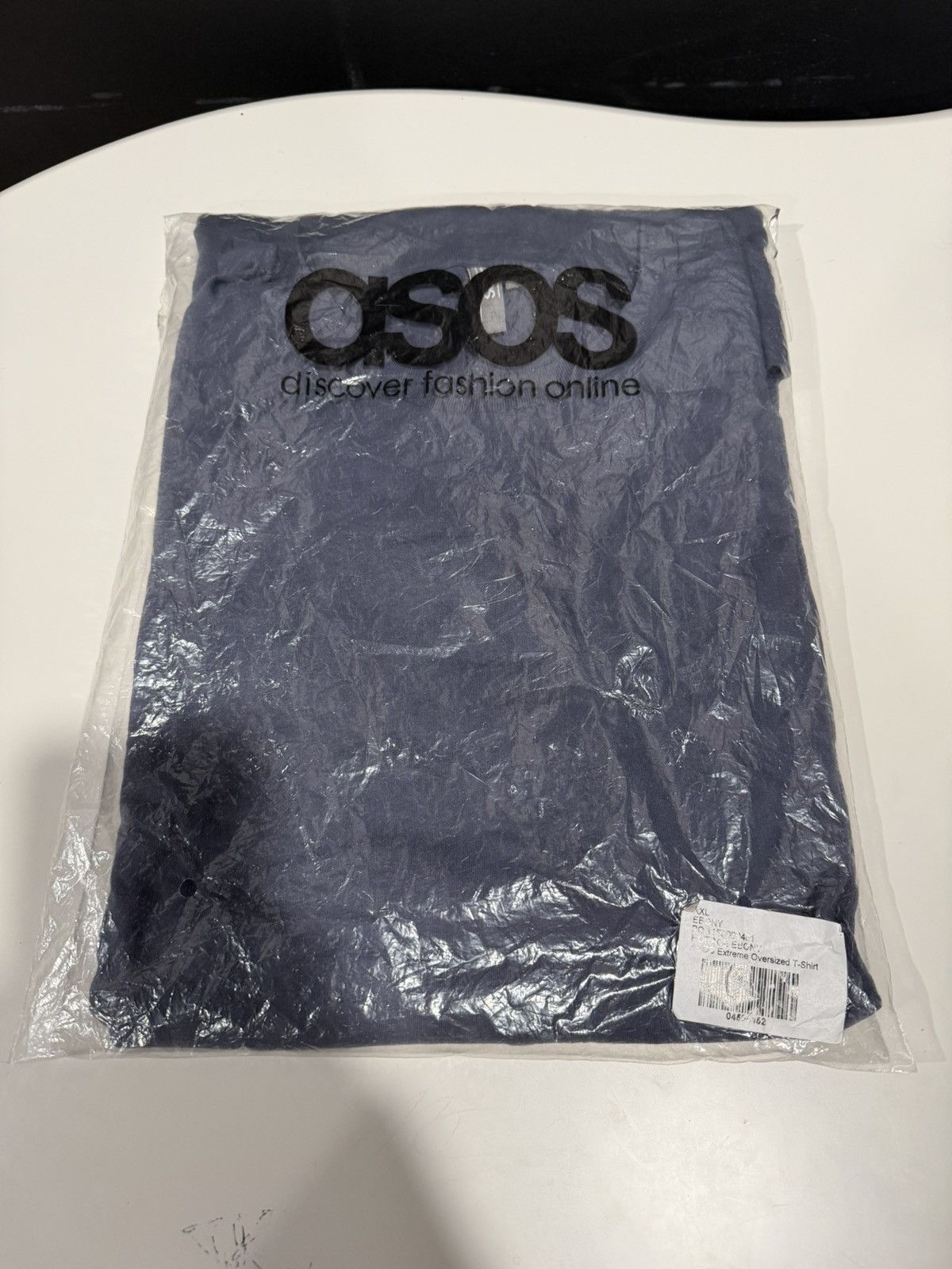 Asos Asos Ebony Extreme Oversized Fashion Tee XXL New Size US XXL / EU 58 / 5 - 1 Thumbnail
