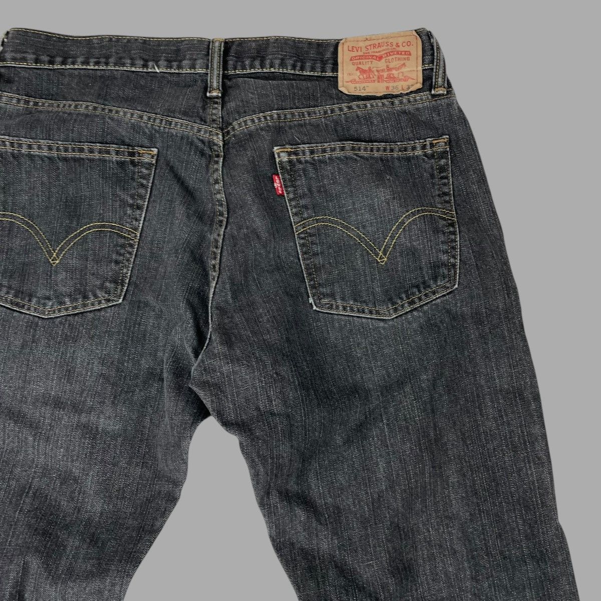 Levi's Vintage Y2K Levi’s 514 black denim jeans Size US 36 / EU 52 - 3 Thumbnail