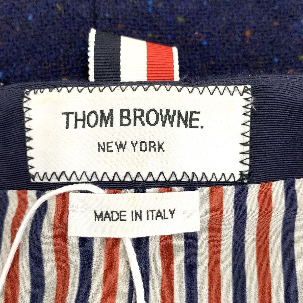 Thom Browne Thom Browne Navy Wool Blend Mini Skirt K26WX Size 26" / US 2 / IT 38 - 5 Thumbnail