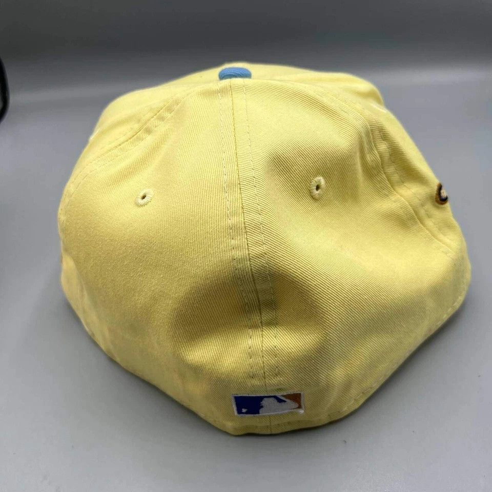 New Era Brooklyn Dodgers Jackie Robinson 42 Hat Men 7 1/2 MLB Fitted Size ONE SIZE - 7 Thumbnail