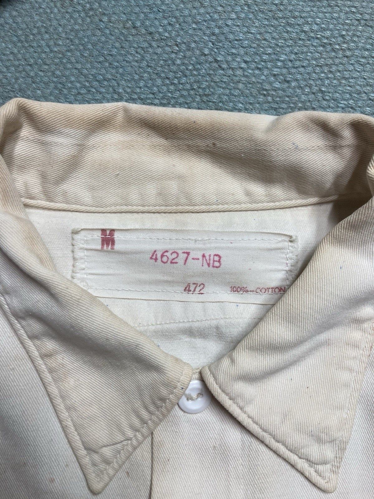 Vintage Vintage 50s 60s work shirt pontiac patch car grunge medium Size US M / EU 48-50 / 2 - 5 Thumbnail