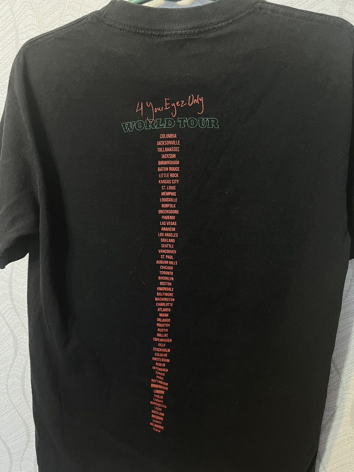Dreamville J.Cole 4 Your Eyez Only World Tour Rap T-Shirt Dreamville S Size US S / EU 44-46 / 1 - 4 Thumbnail