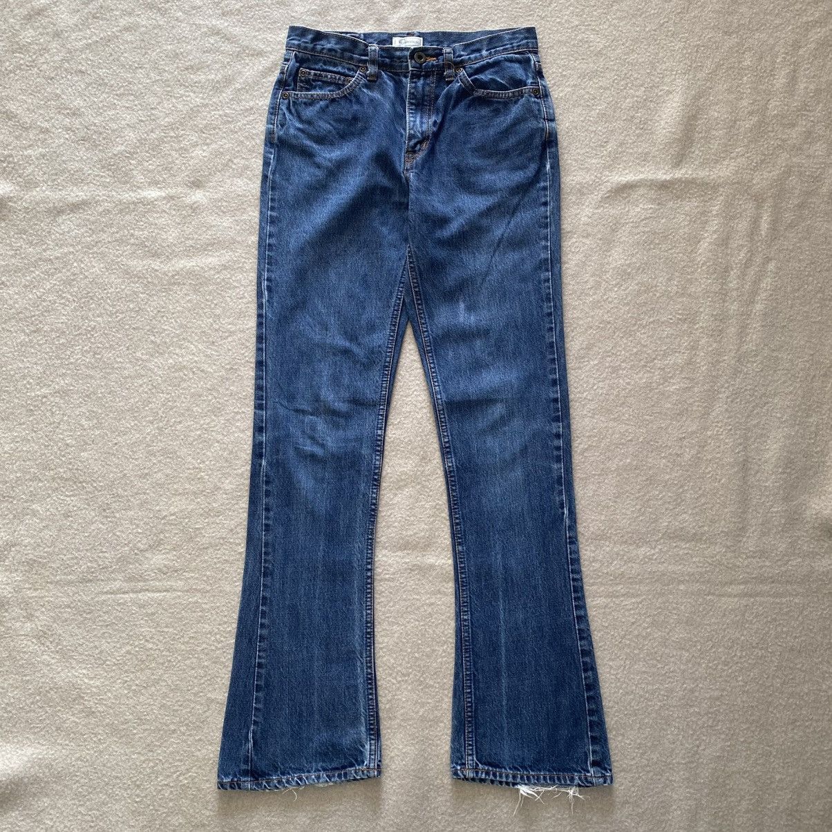 Hysteric Glamour × Japanese Brand Vintage Hysteric Glamour Wide Leg Jeans W27 Size US 28 / EU 44 - 1 Thumbnail