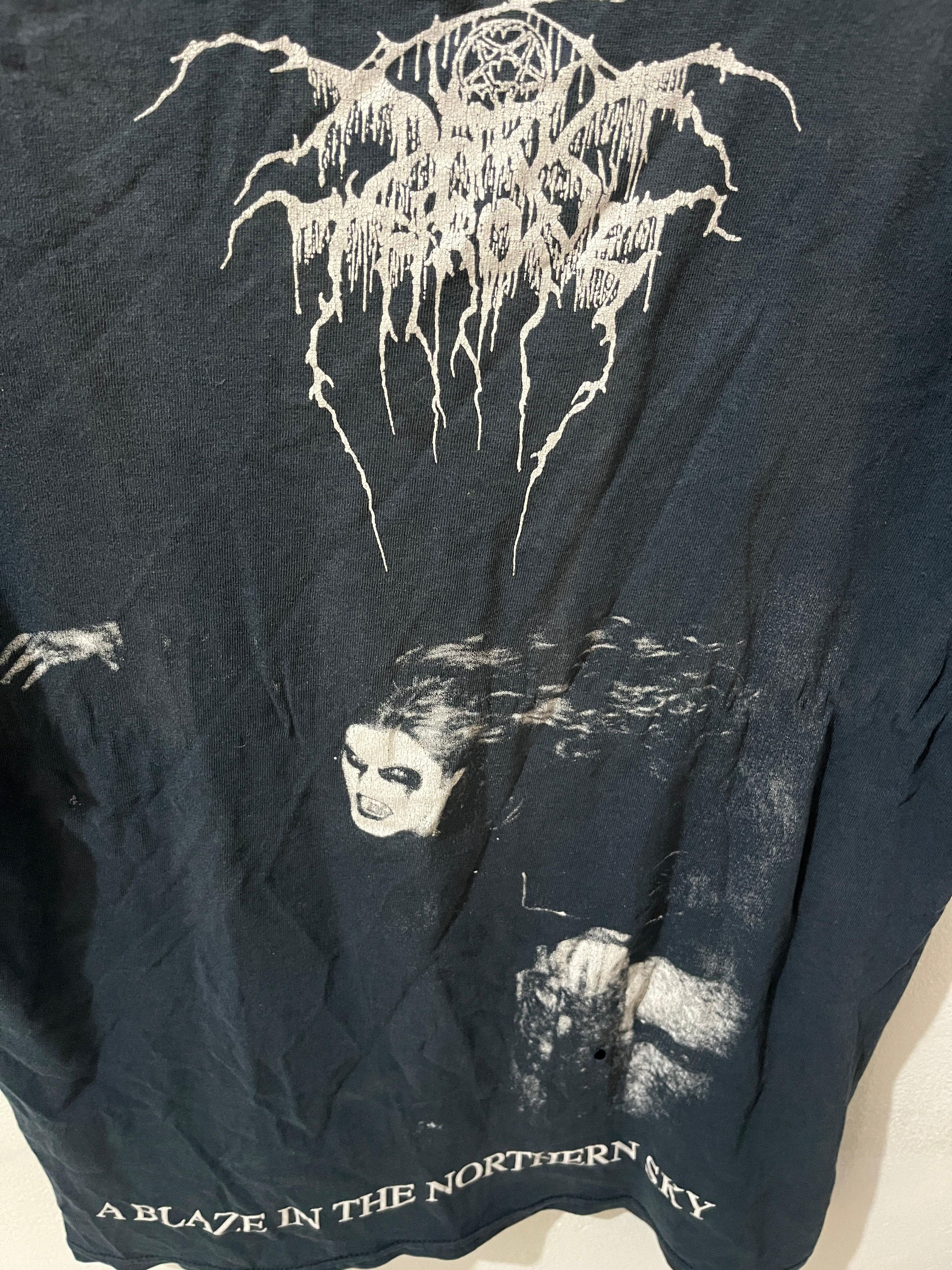 Band Tees vintage Darkthrone A blaze in the northern sky Size US M / EU 48-50 / 2 - 3 Thumbnail