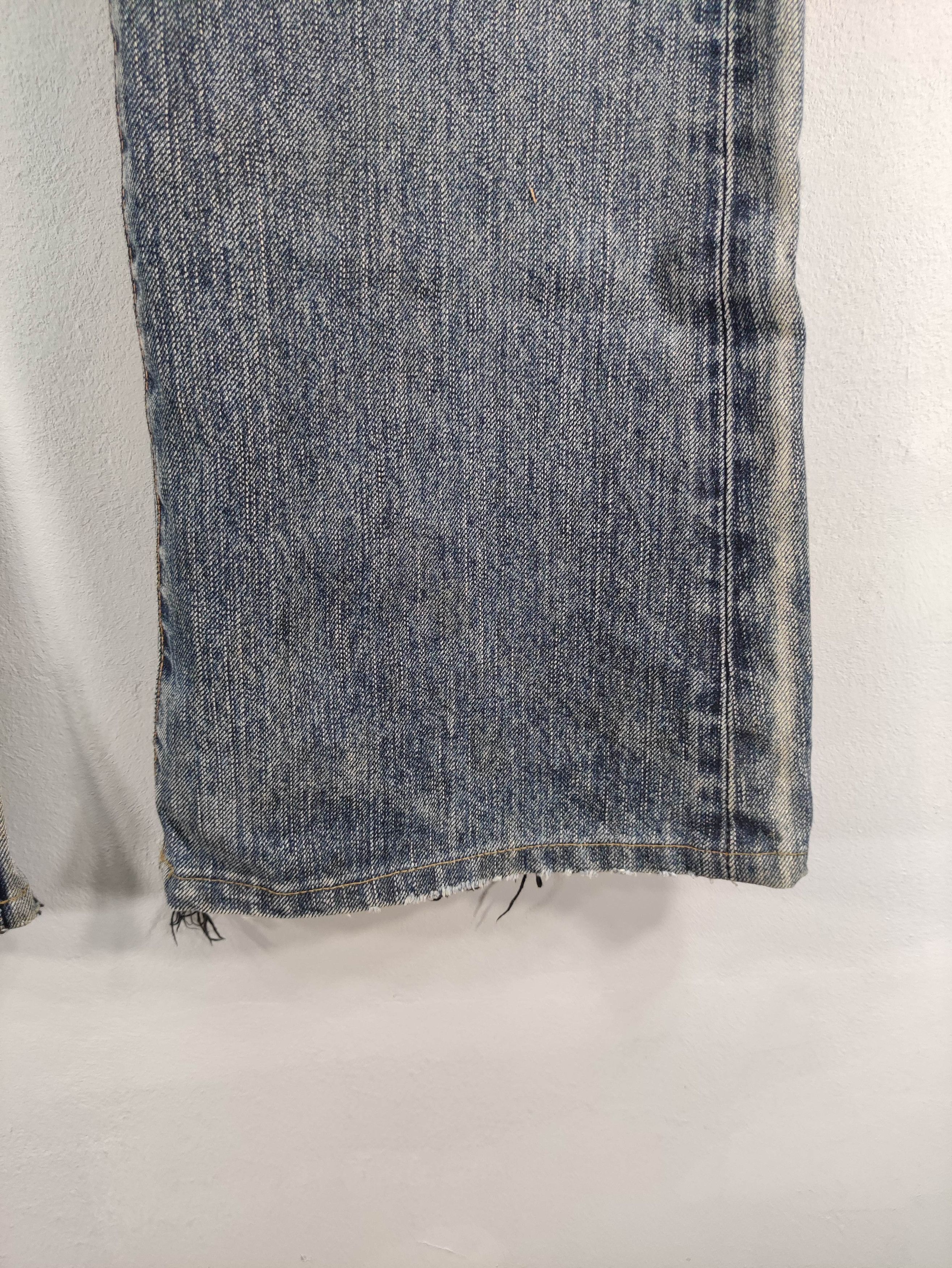 Edwin Vintage Edwin 503 Distressed Denim Jeans Flare Bootcut Size US 32 / EU 48 - 7 Thumbnail