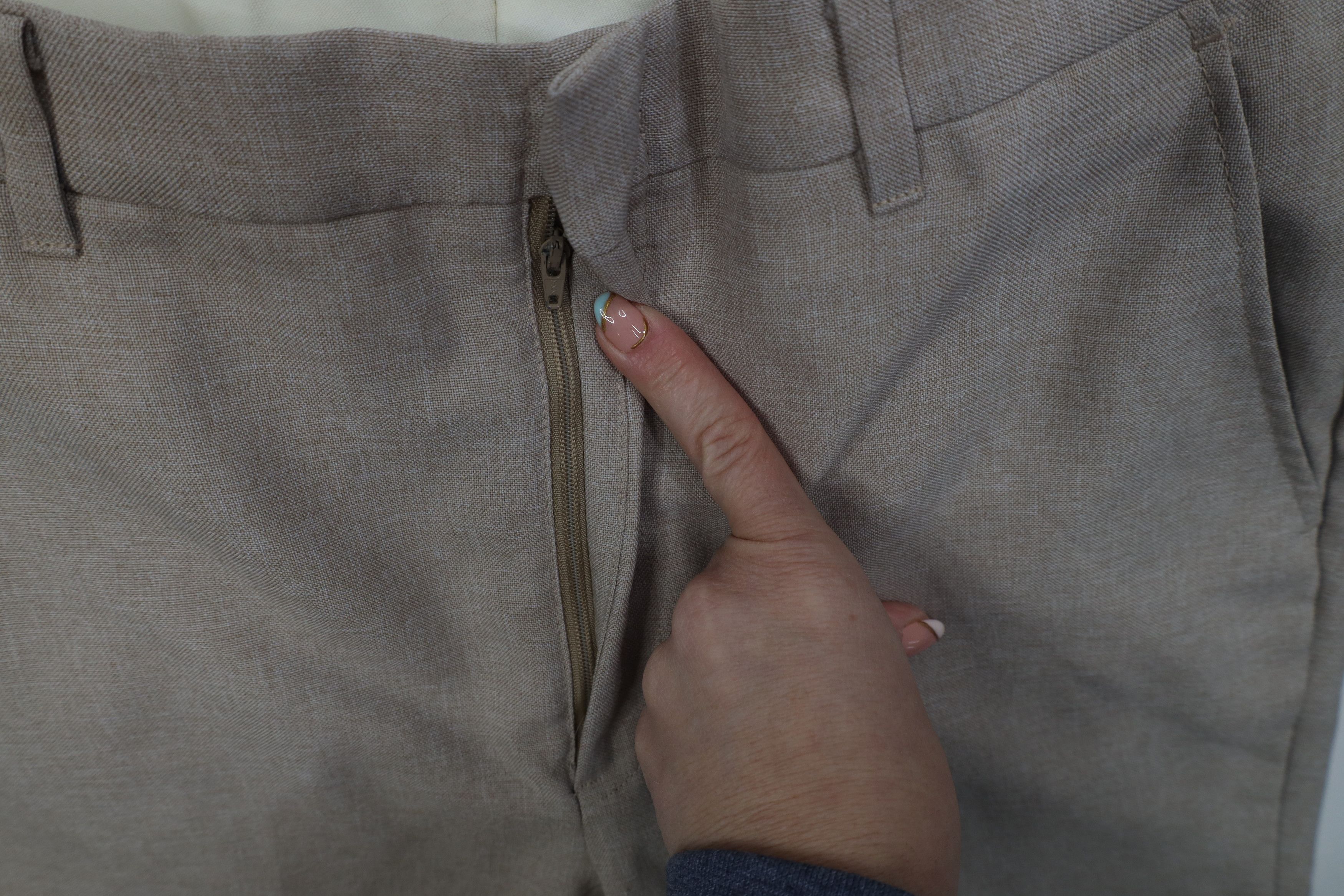 Vintage Vintage 70s Streetwear Knit Flared Wide Leg Chino Pants USA Size US 32 / EU 48 - 8 Thumbnail