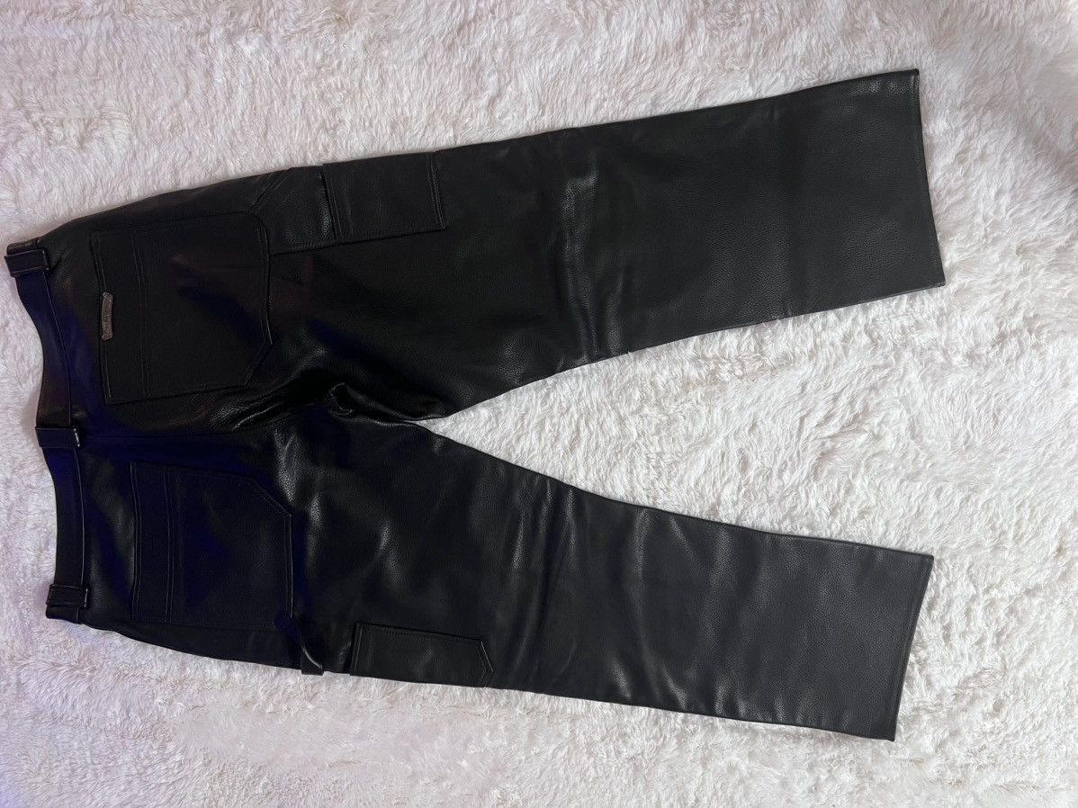 Chrome Hearts Chrome Hearts Double Knee Carpenter Leather Pants Size US 36 / EU 52 - 2 Thumbnail