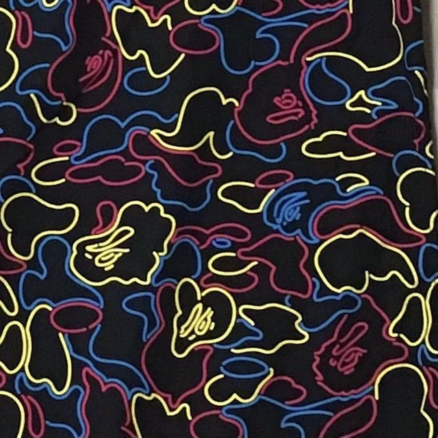 Bape 🔥Vintage🔥 BAPE Neon camo BD shirt a bathing ape NIGO Size US L / EU 52-54 / 3 - 2 Thumbnail