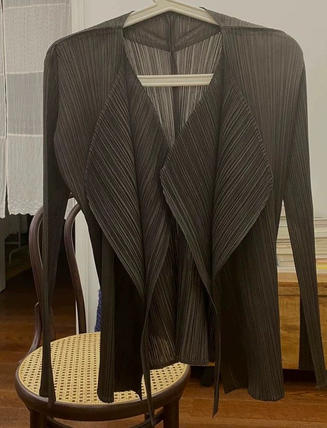 Issey Miyake issey miyake size:3 long sleeve blouse 2505-Nextarrow Size XXS / US 00 / IT 34 - 4 Thumbnail
