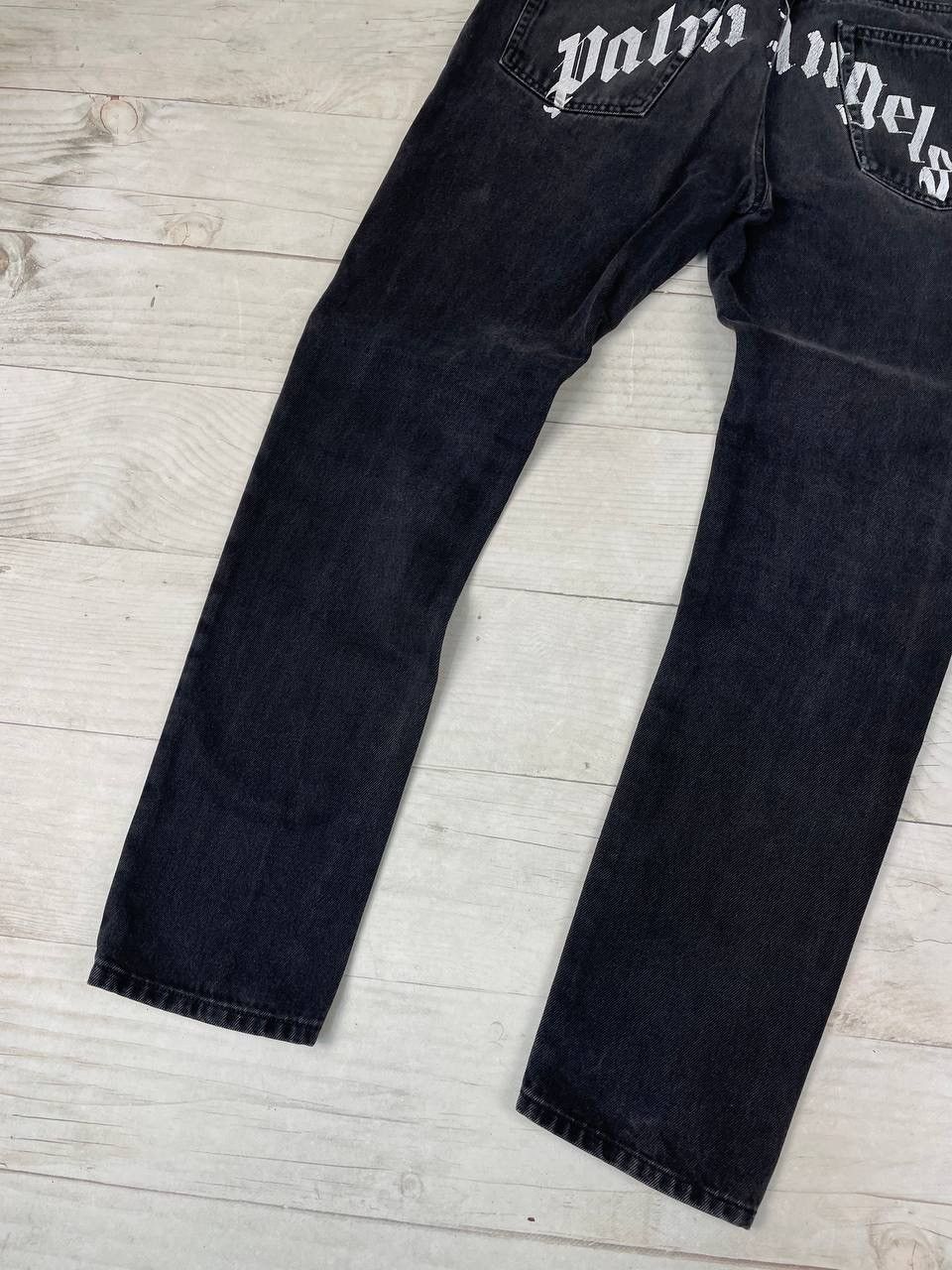 Palm Angels Palm Angels Logo Denim Jeans Size US 32 / EU 48 - 16 Thumbnail