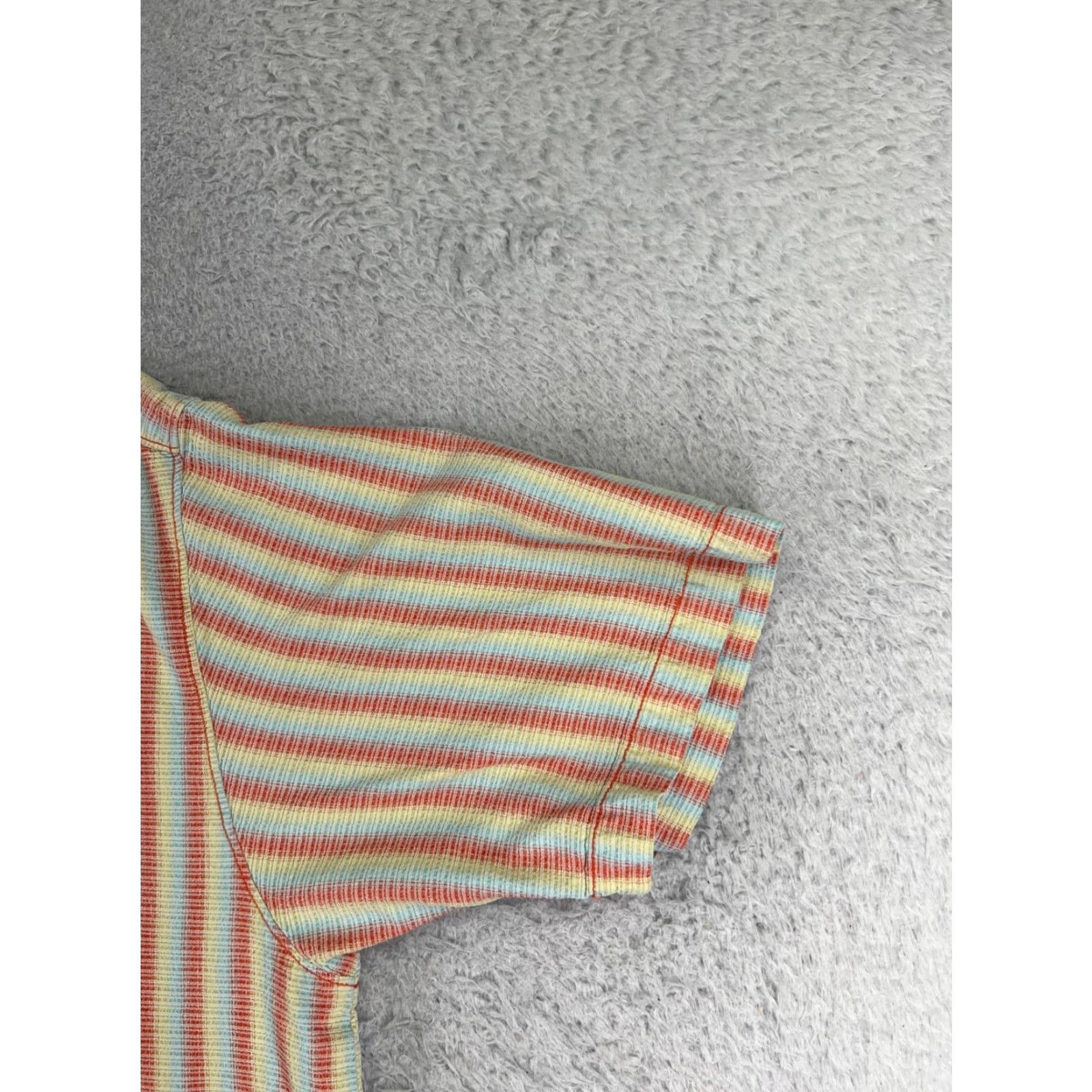 Tommy Bahama Tommy Bahama Shirt Men XL Red Blue Stripe 100% Silk Button Up Camp Hawaiian Aloha Beach Resort Casual Size US XL / EU 56 / 4 - 2 Thumbnail