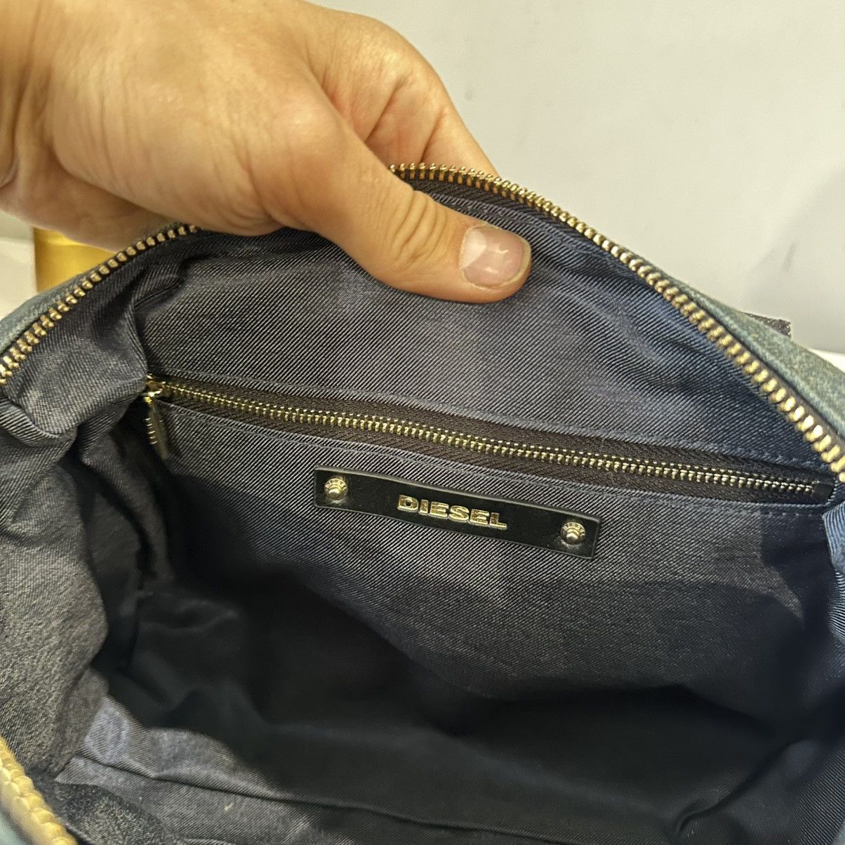 Diesel Rare Diesel Patchwork Denim bag Size ONE SIZE - 15 Thumbnail