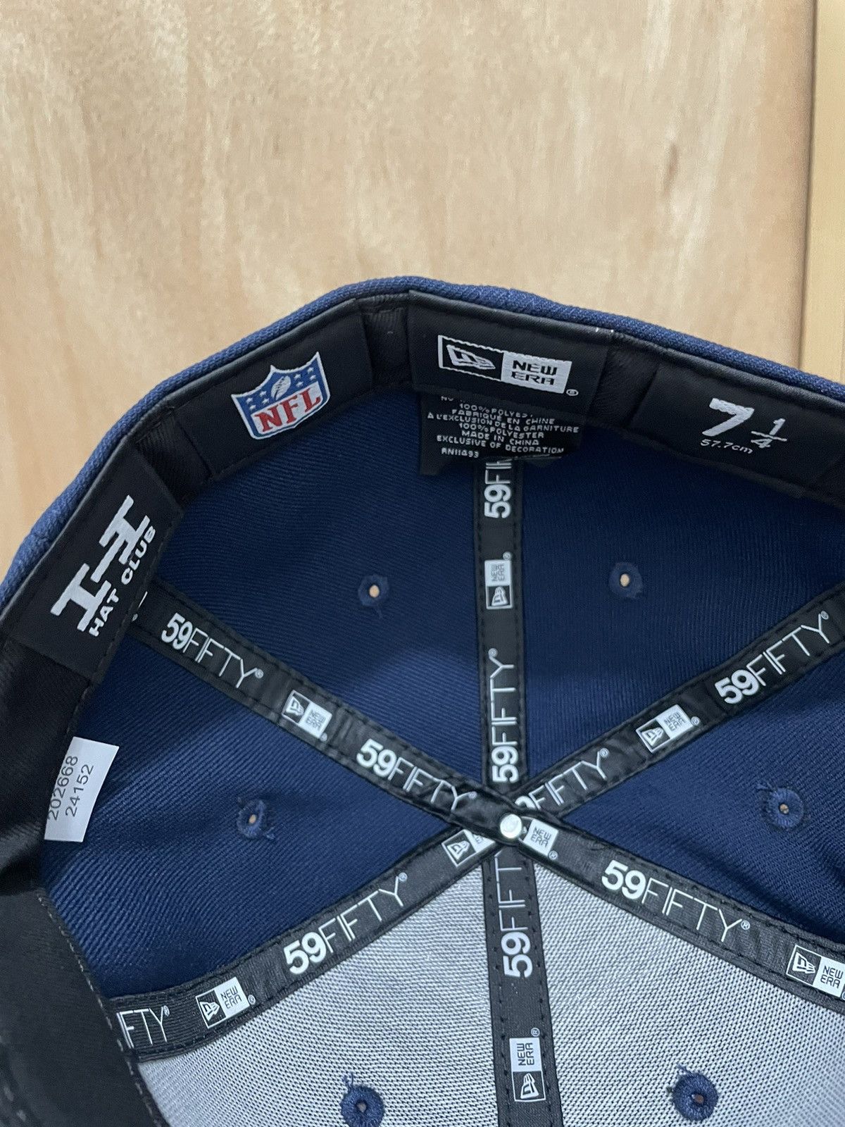 NFL × New Era Hat club Dallas cowboys logo Super Bowl patch 7 1/4 Size ONE SIZE - 7 Thumbnail