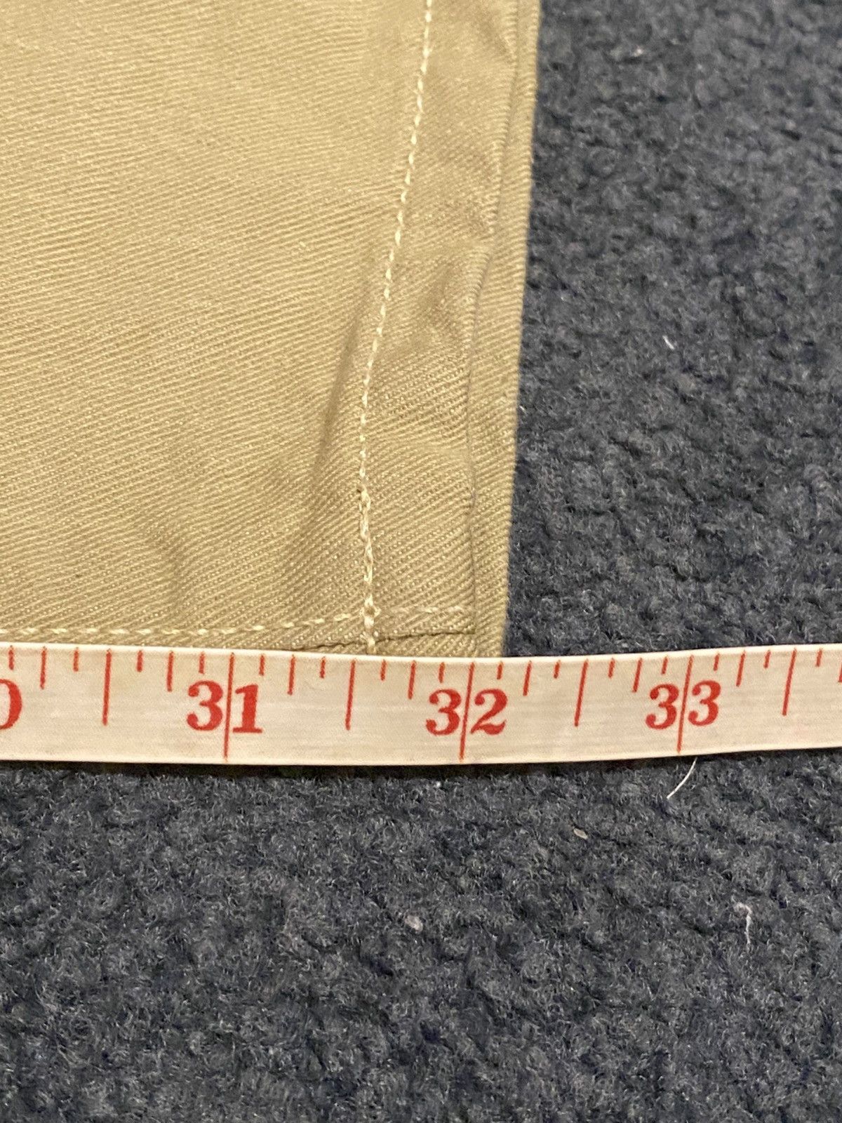 Simon Miller SIMON MILLER KHAKI SELVEDGE DENIM JEANS Size US 31 - 12 Thumbnail