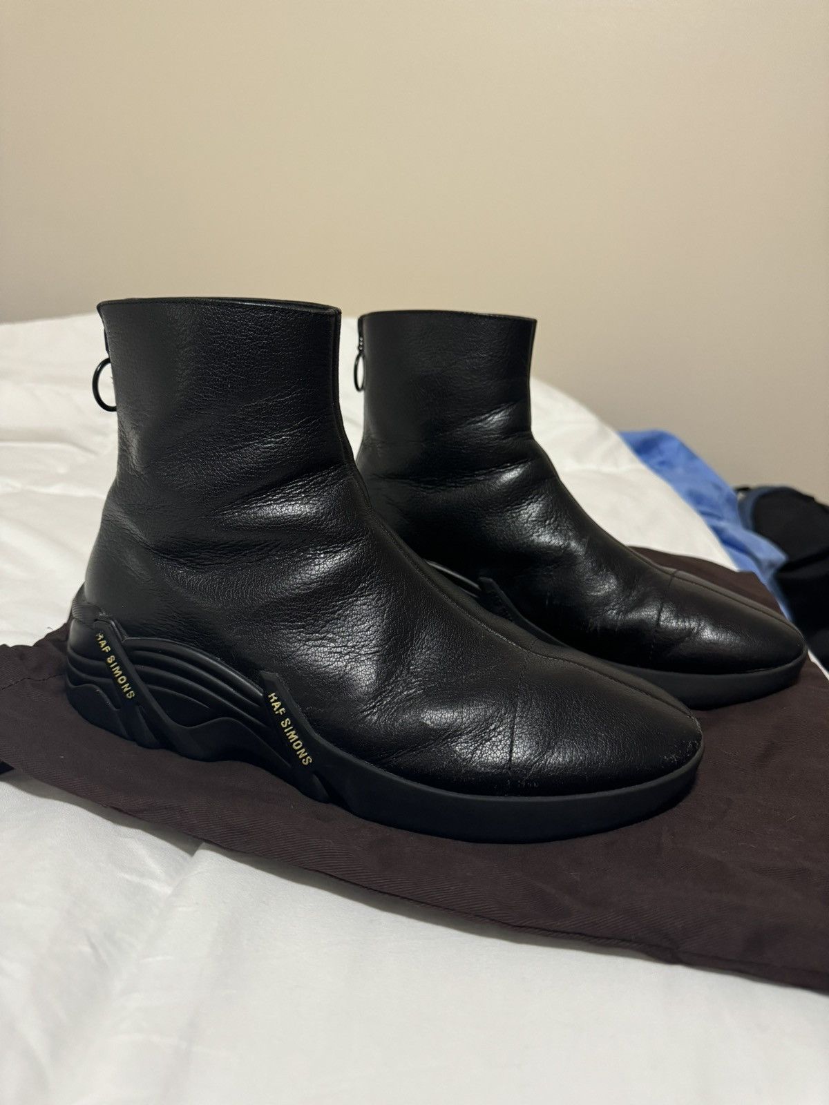 Raf Simons Raf Simons Cylon Runner zip-up boots sz 42 Size US 9 / EU 42 - 1 Thumbnail