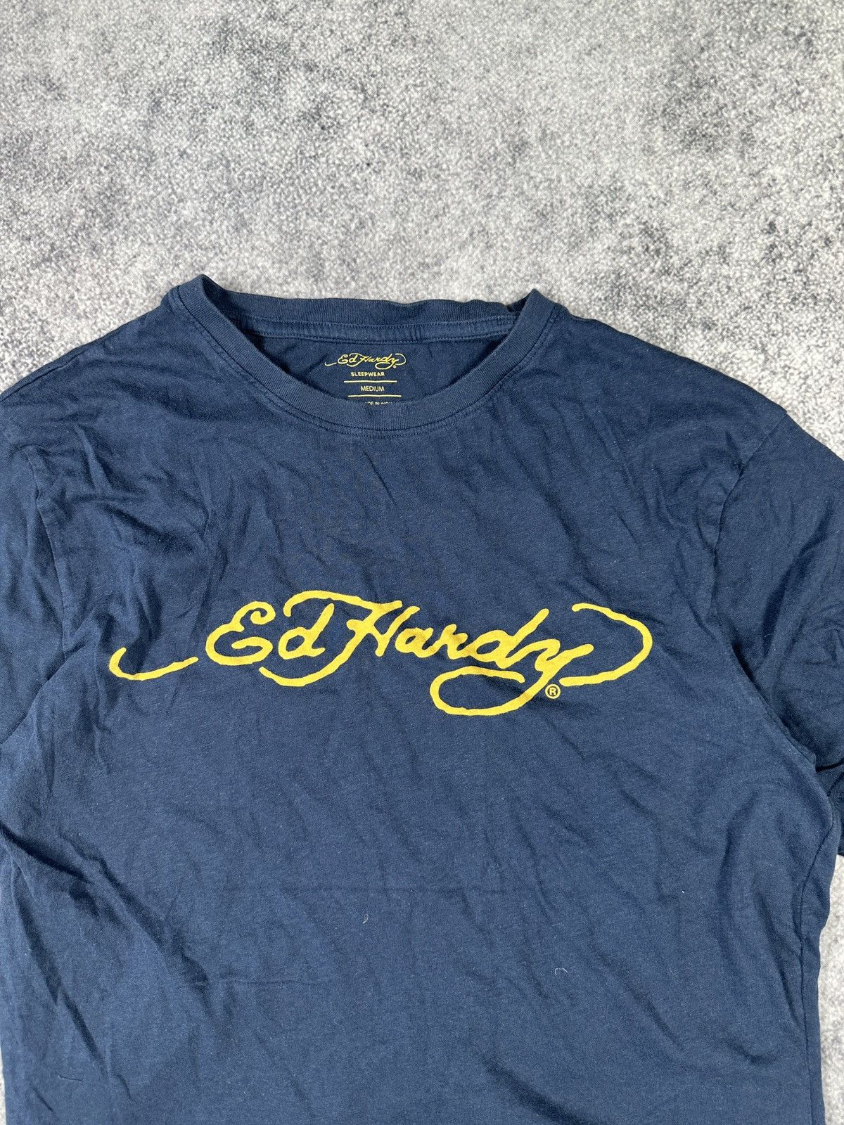 Ed Hardy Y2K Ed Hardy Christian Audigier Logo T-shirt Avant Garde Vtg Size US M / EU 48-50 / 2 - 2 Thumbnail