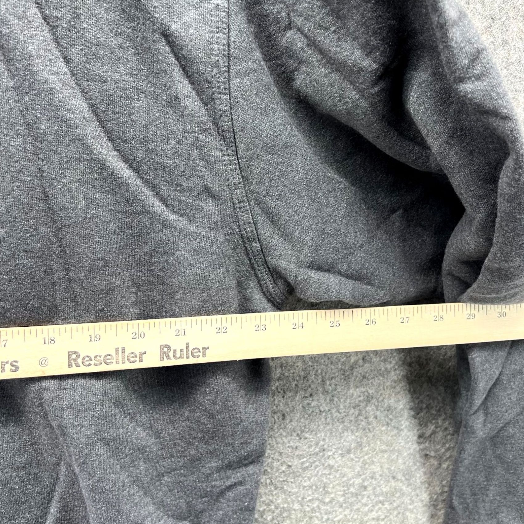Champion VINTAGE Champion Hoodie Mens XL Gray Fleece Pullover Logo C Power Blend All Seasons Jacket Size US XL / EU 56 / 4 - 3 Thumbnail