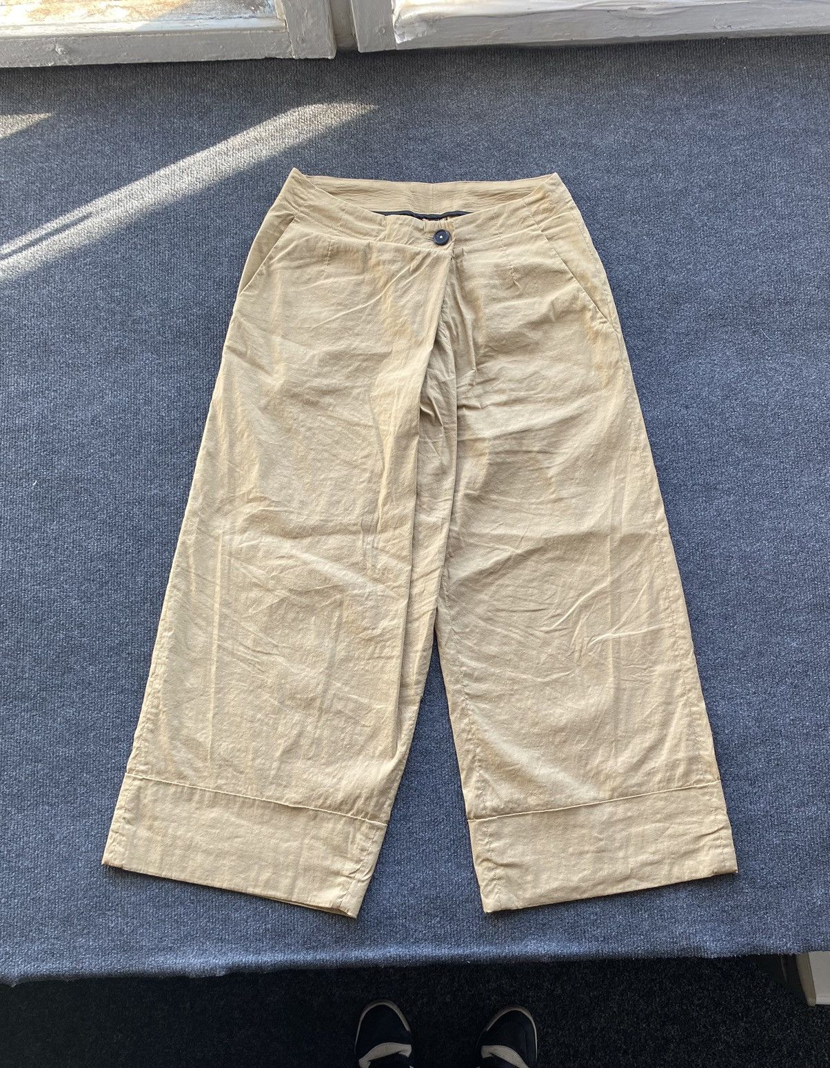 Other 🔥OPIUM Punk Peter O. Mahler Baggy Wide dress chino pants 27 Size 27" / US 4 / IT 40 - 3 Thumbnail