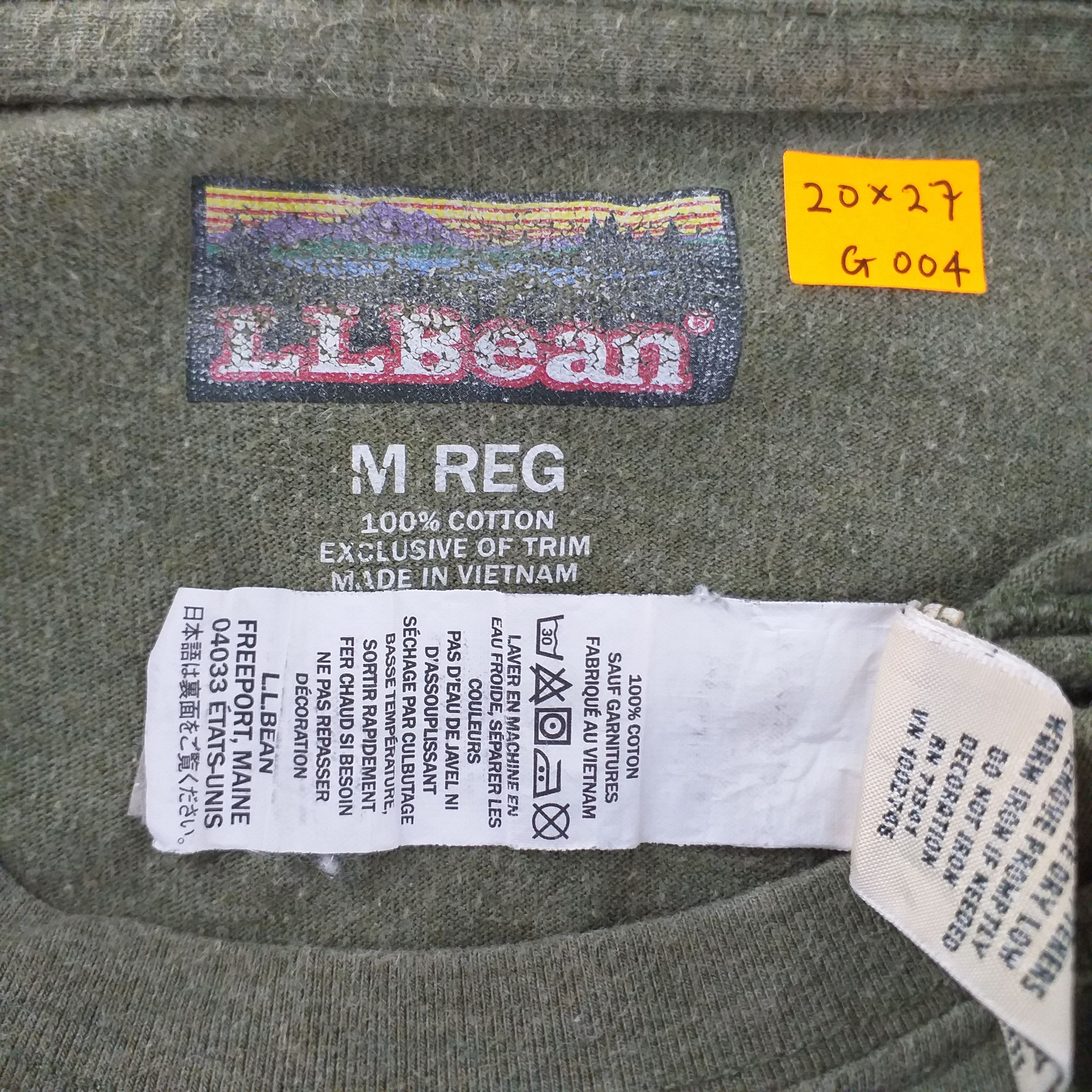 L.L. Bean LL Bean Outdoor Brand T Shirt Medium -G004 Size US M / EU 48-50 / 2 - 4 Thumbnail